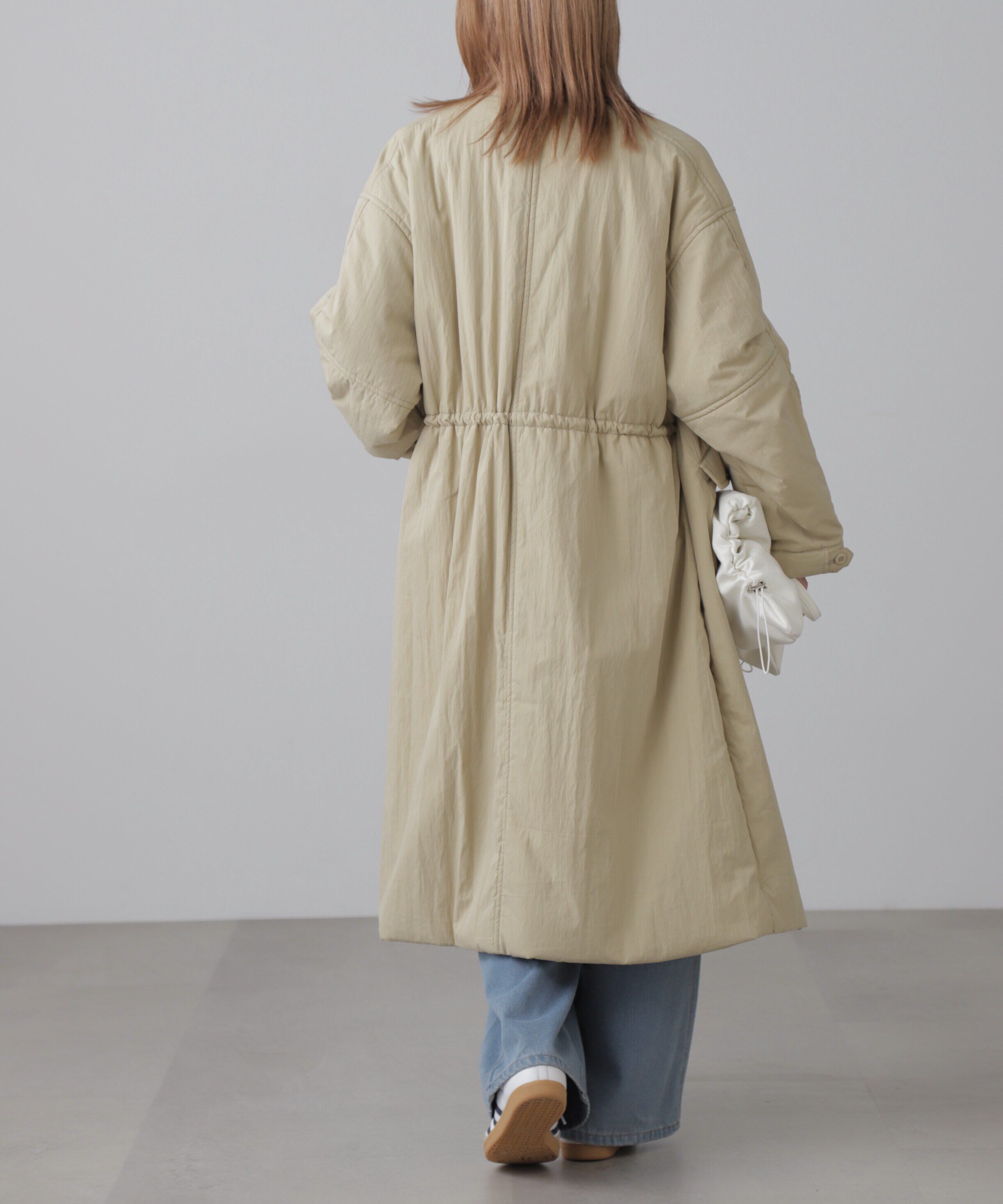  「中綿ロングミリタリーコート」|その他|