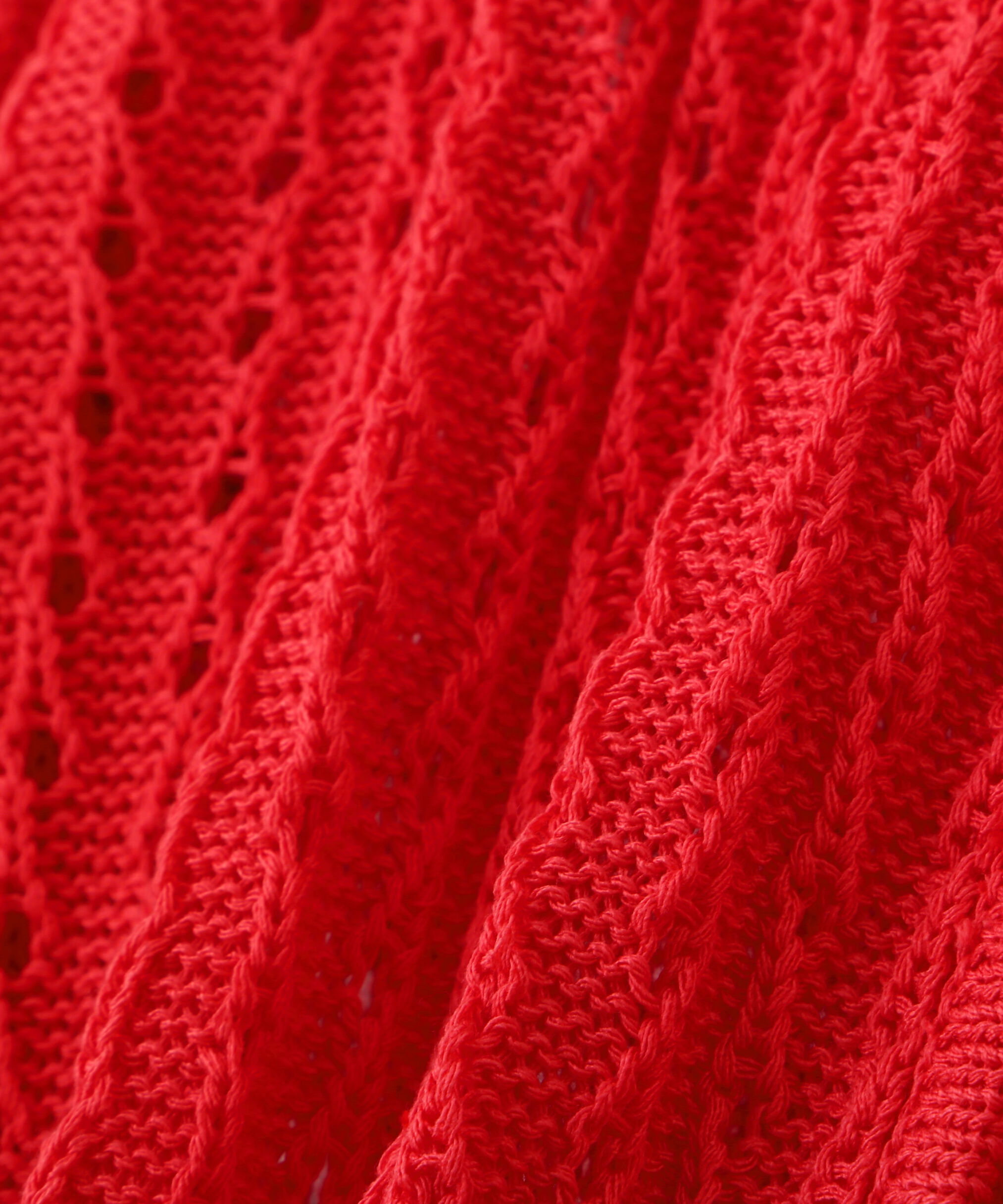  「透かし編みリボンボレロ」|ニット・セーター|