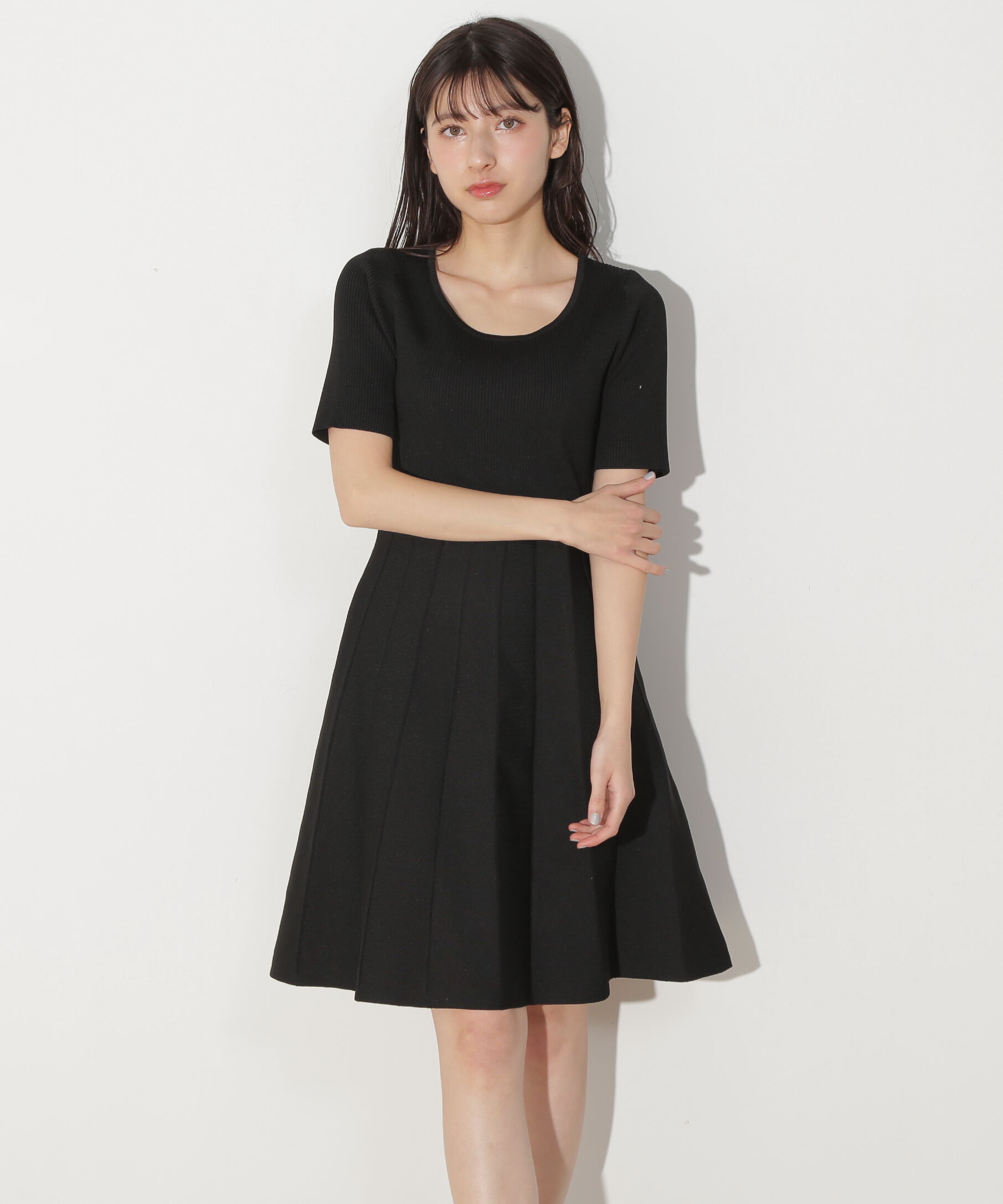  「リボンヤーンミニワンピースセットアップ」|ワンピース|