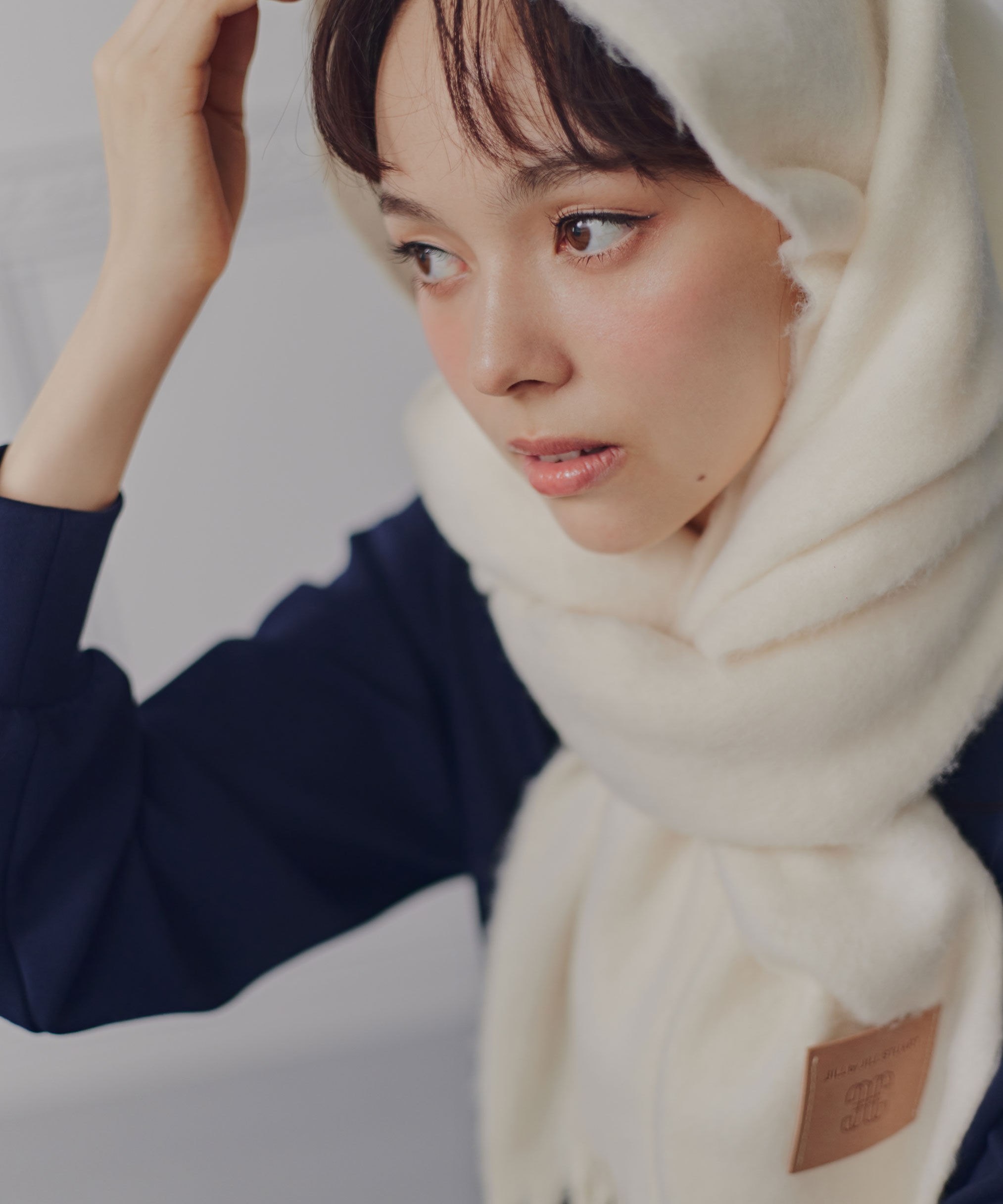  「レザータグループヤーンストール」|バンダナ・スカーフ|