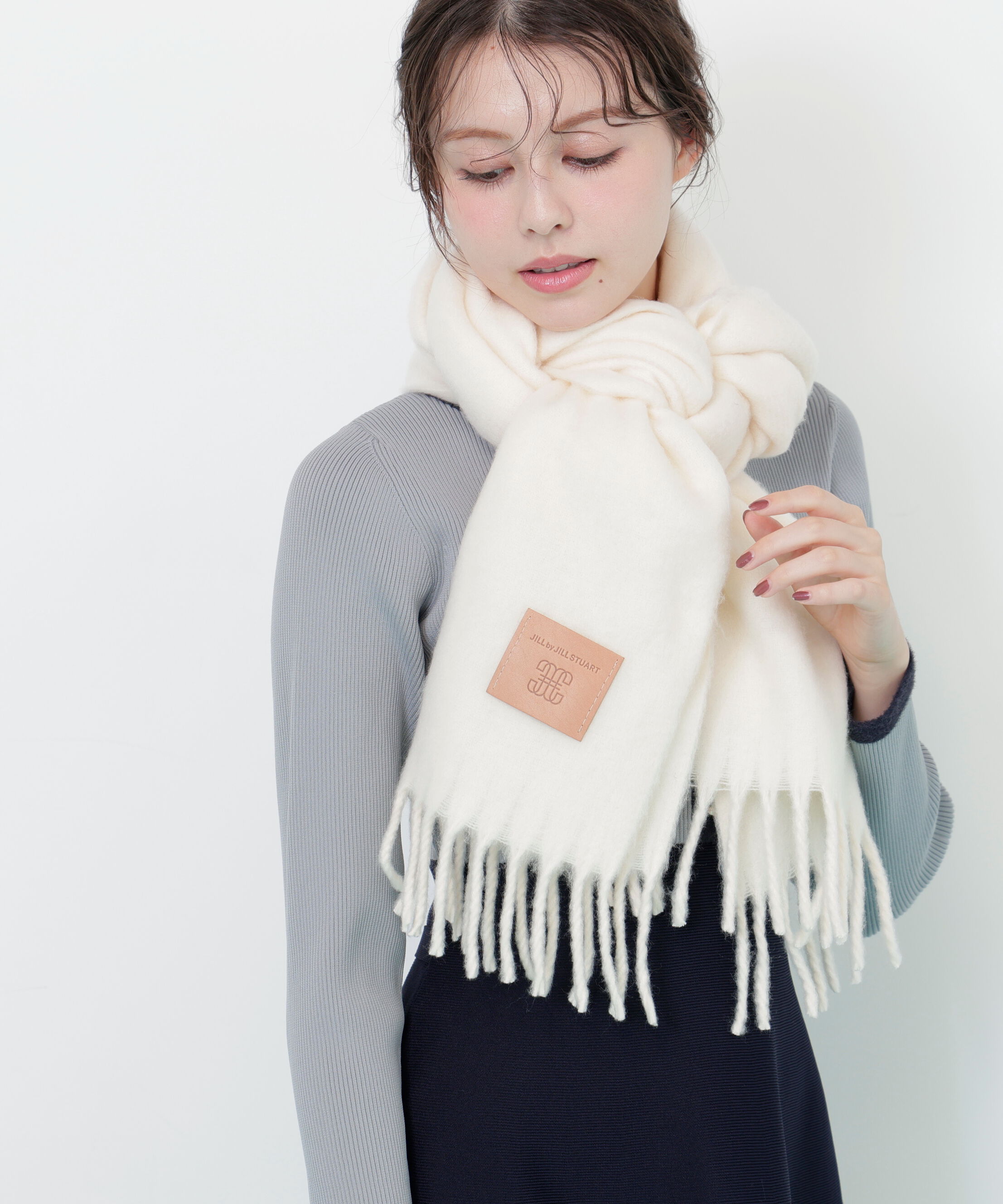  「レザータグループヤーンストール」|バンダナ・スカーフ|