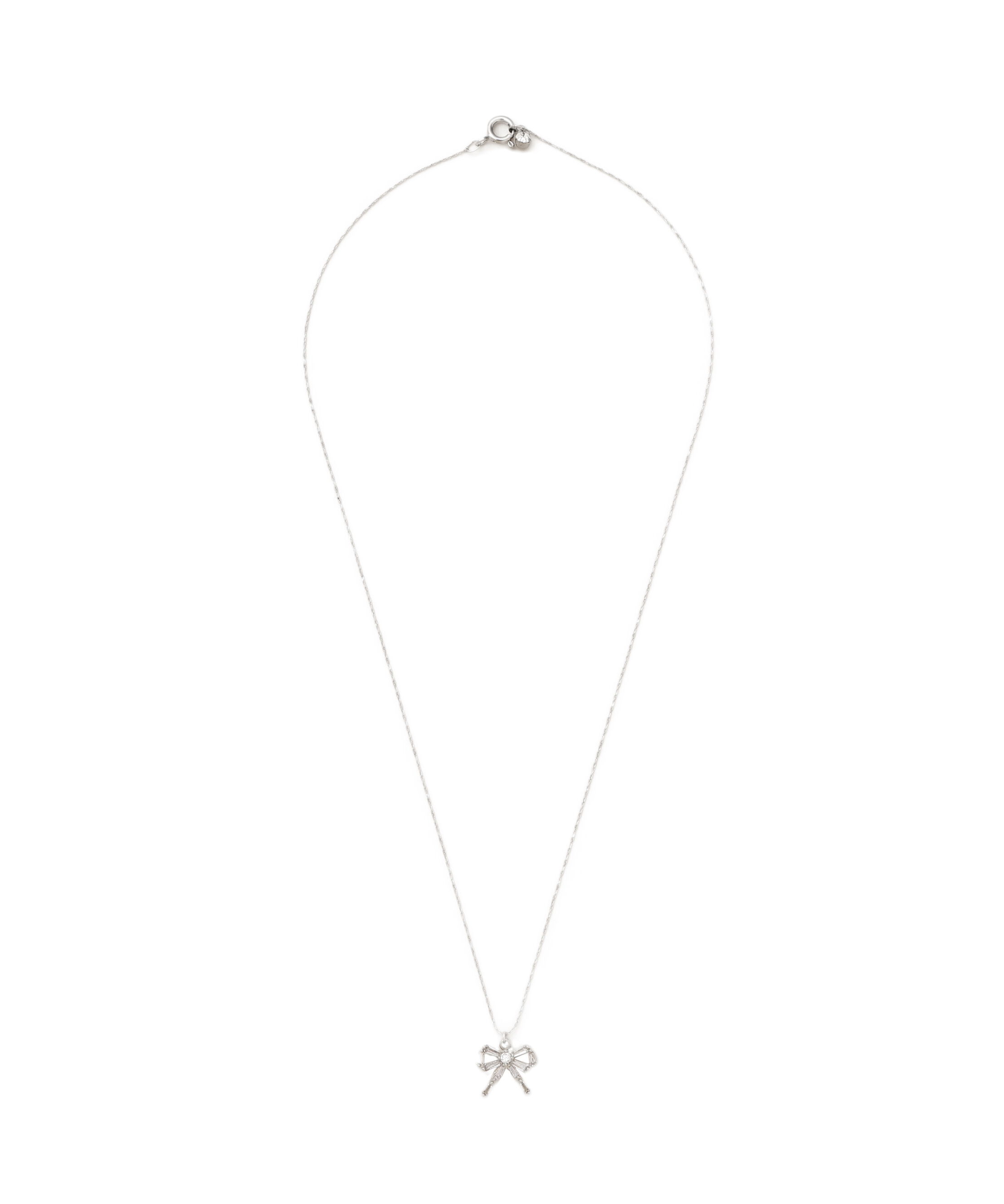  「Cubic プチリボンネックレス」|その他|