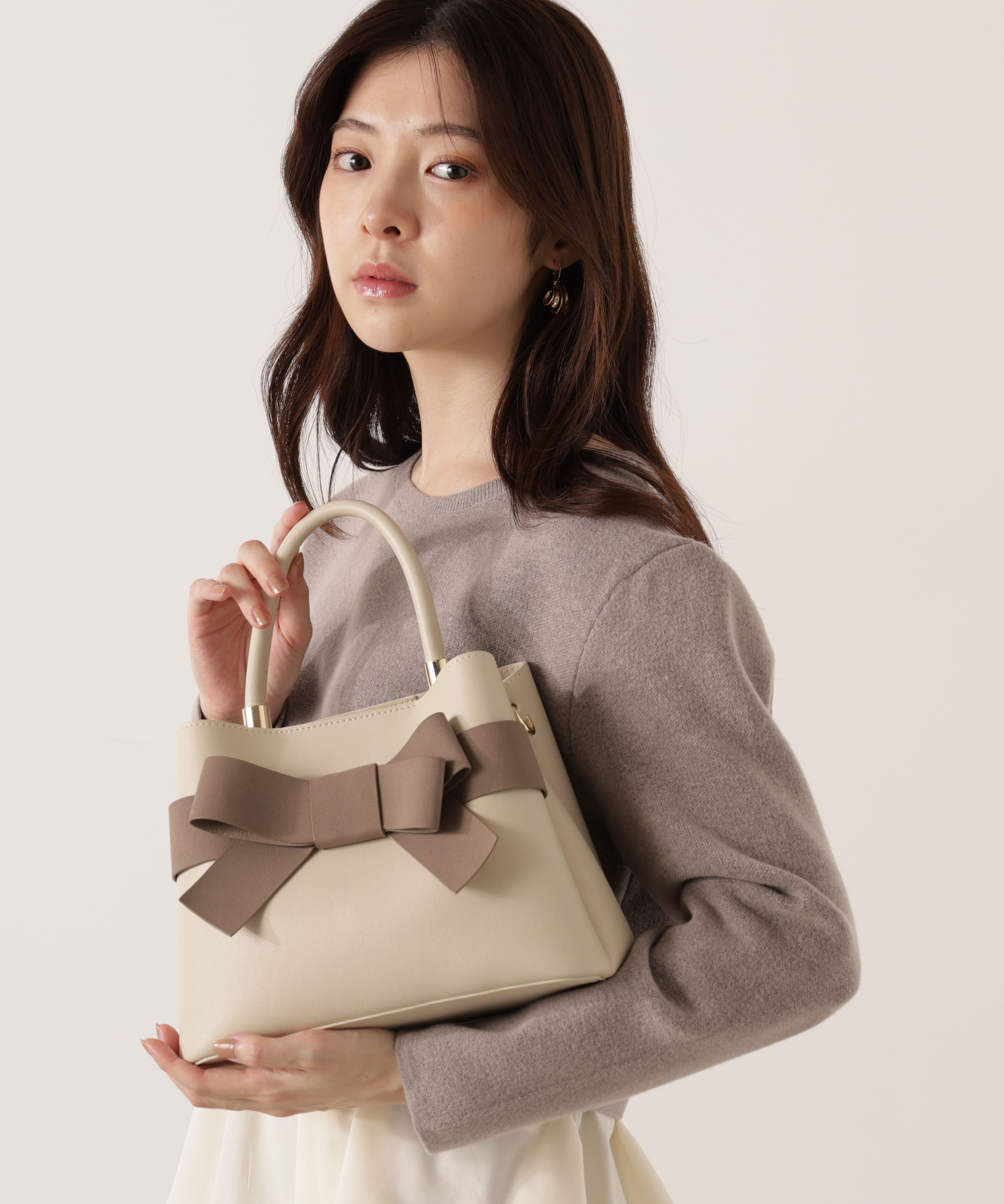 PROPORTION BODY DRESSING「フロントリボンバッグ 25AW」|その他|ライトベージ