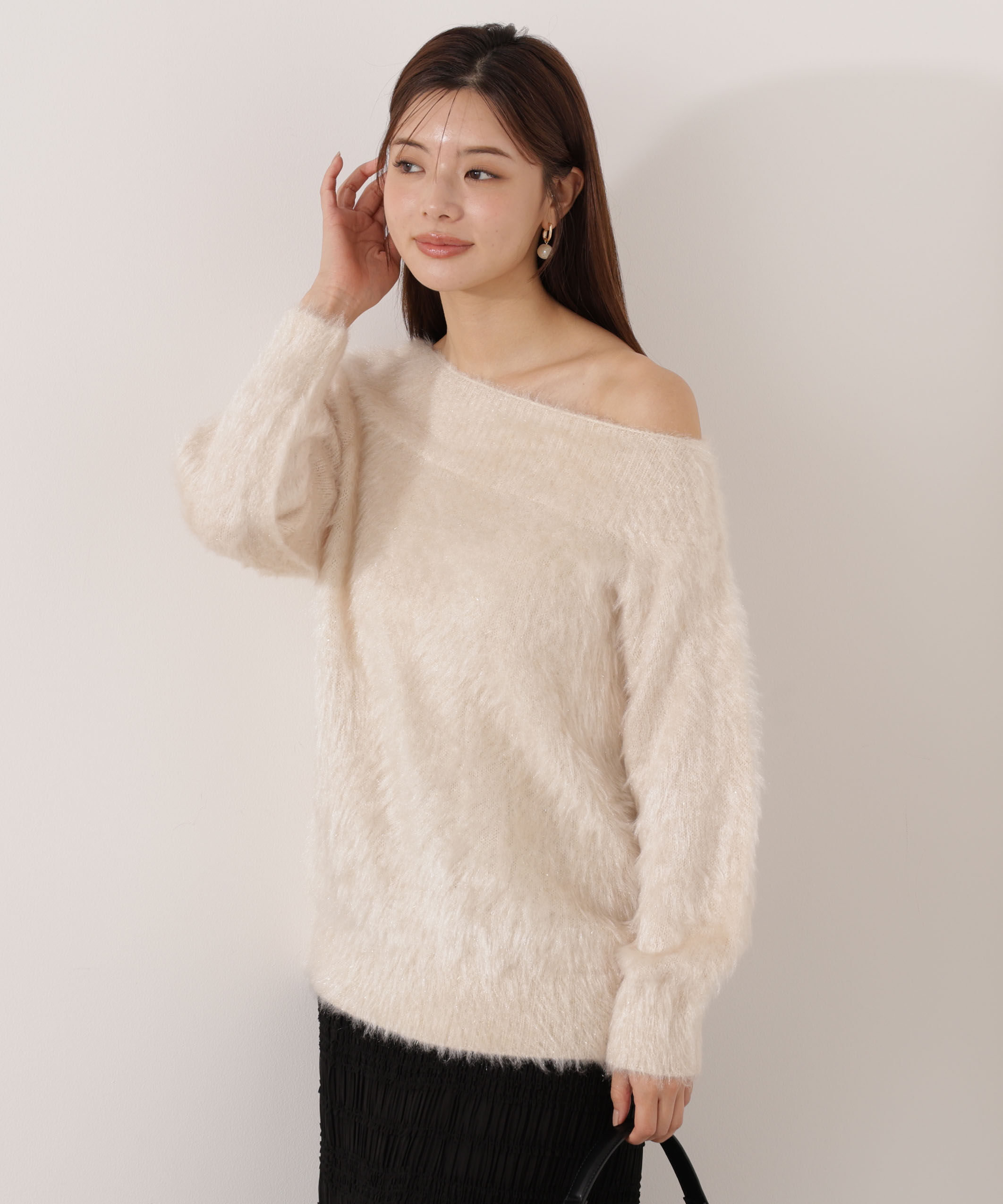 PROPORTION BODY DRESSING「ヘアリーニット 25AW」|ニット・セーター|