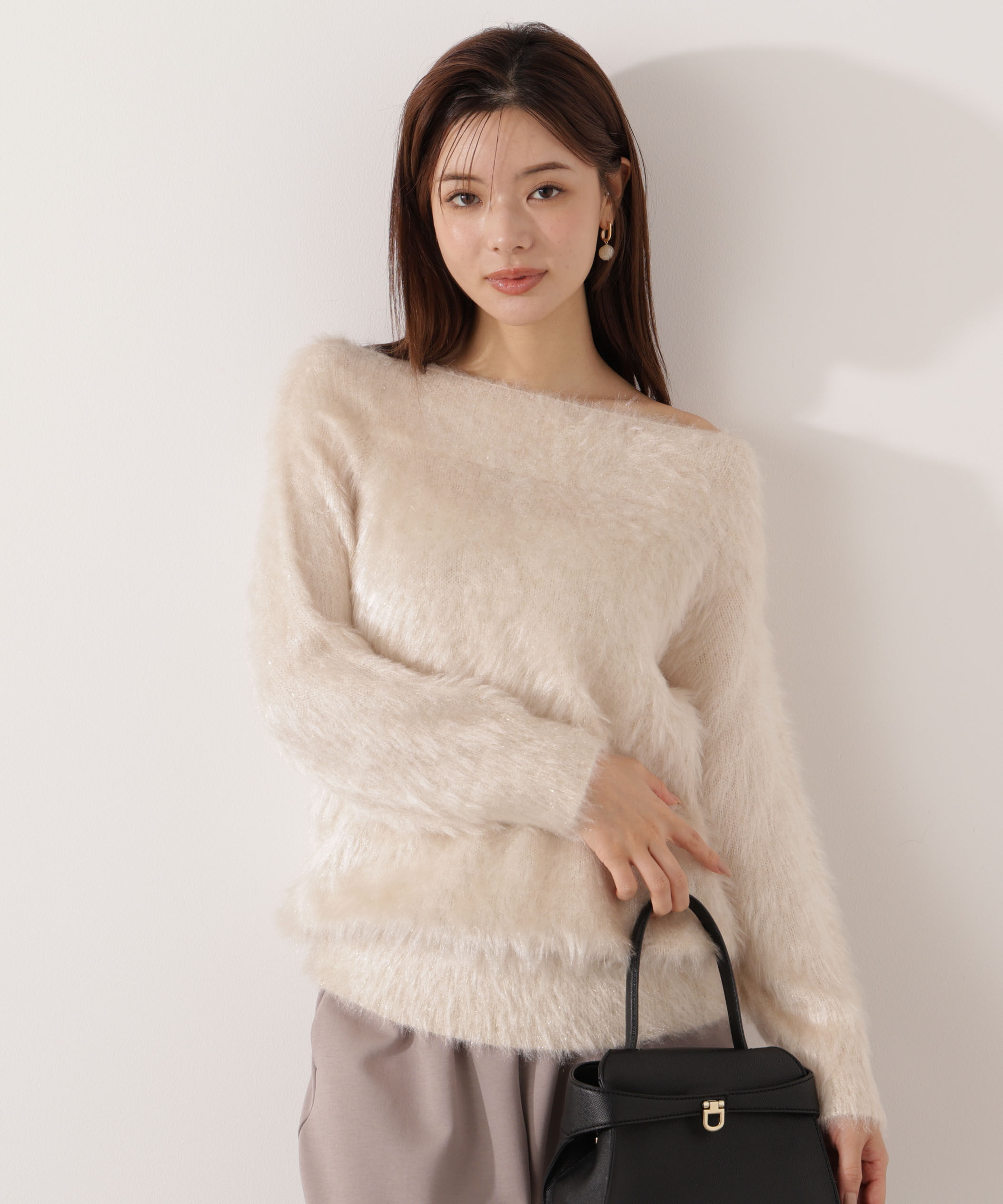 PROPORTION BODY DRESSING「ヘアリーニット 25AW」|ニット・セーター|