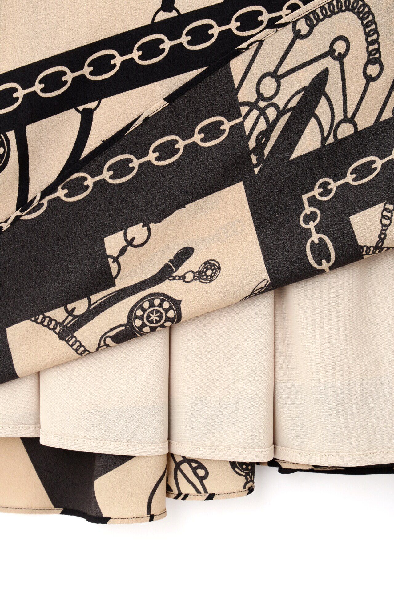  「◆コントラストプリントワンピース」|ワンピース|