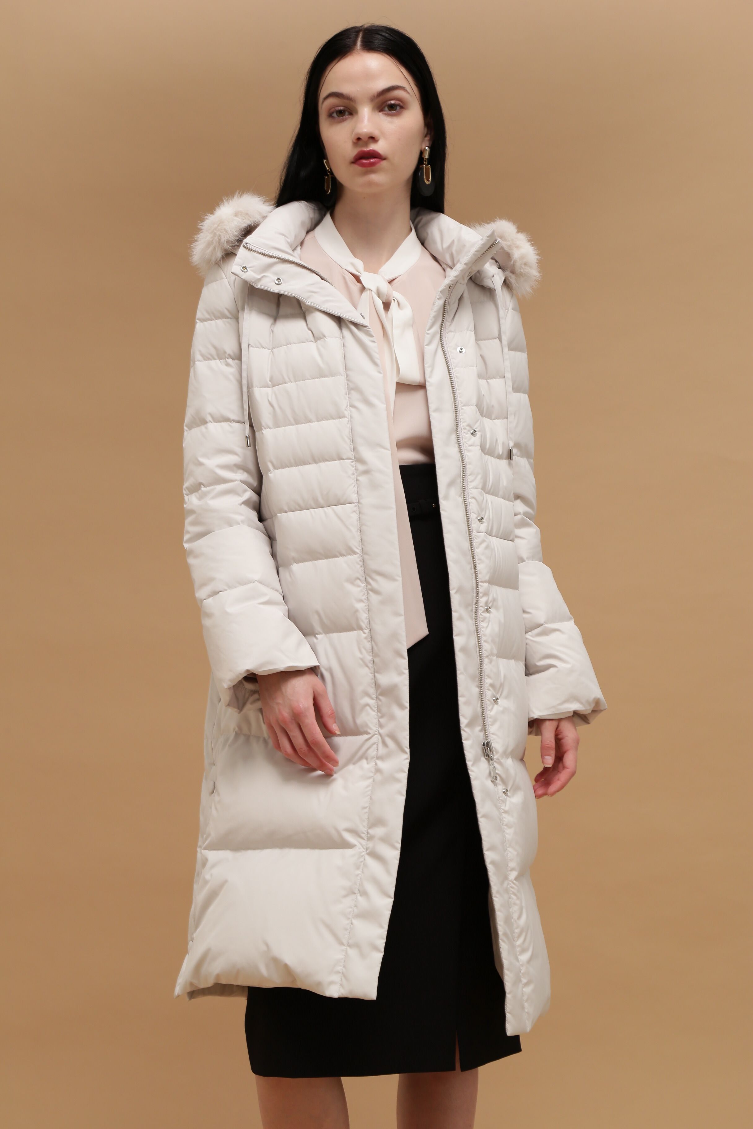  「タフタロングダウンコート」|その他|