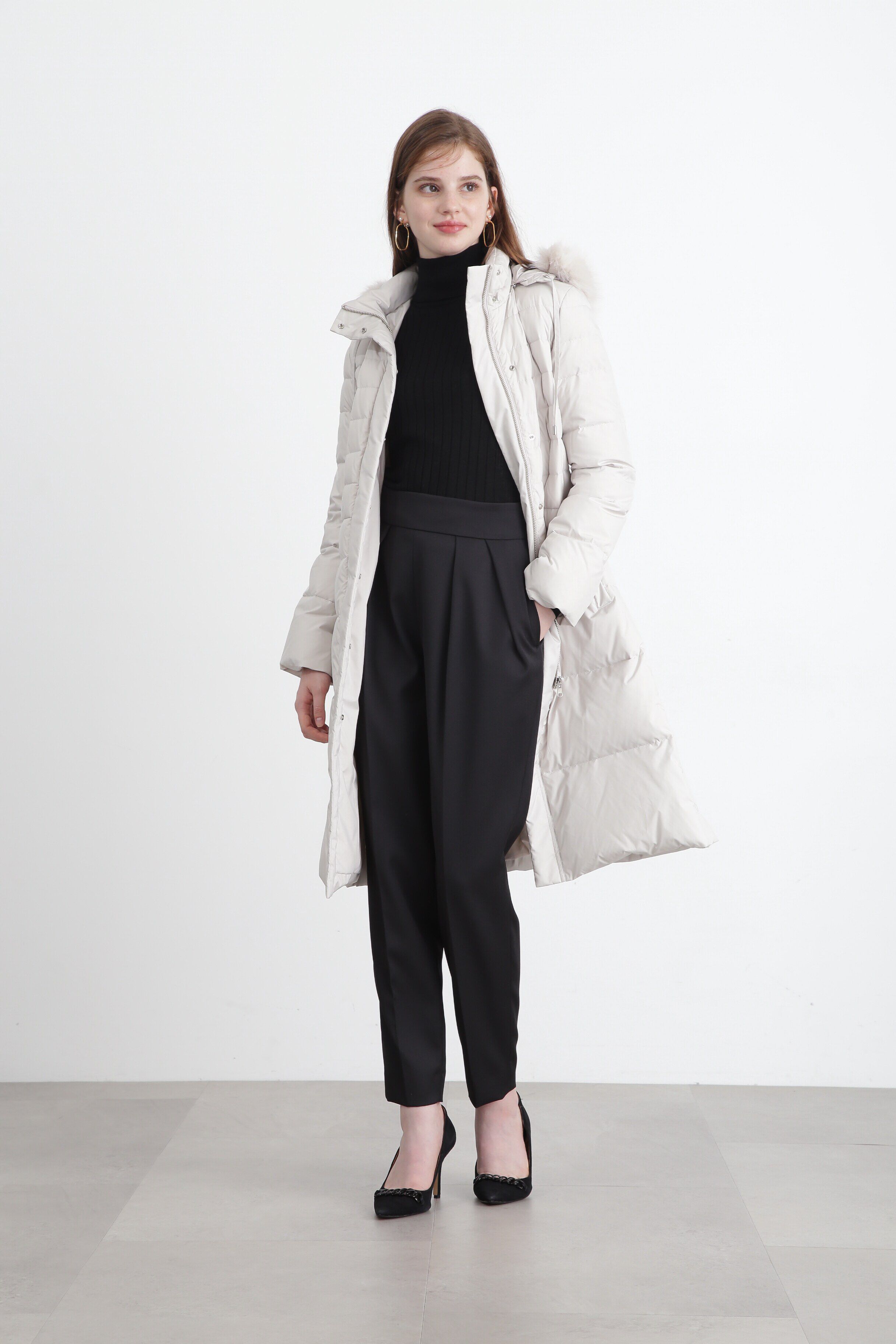  「タフタロングダウンコート」|その他|