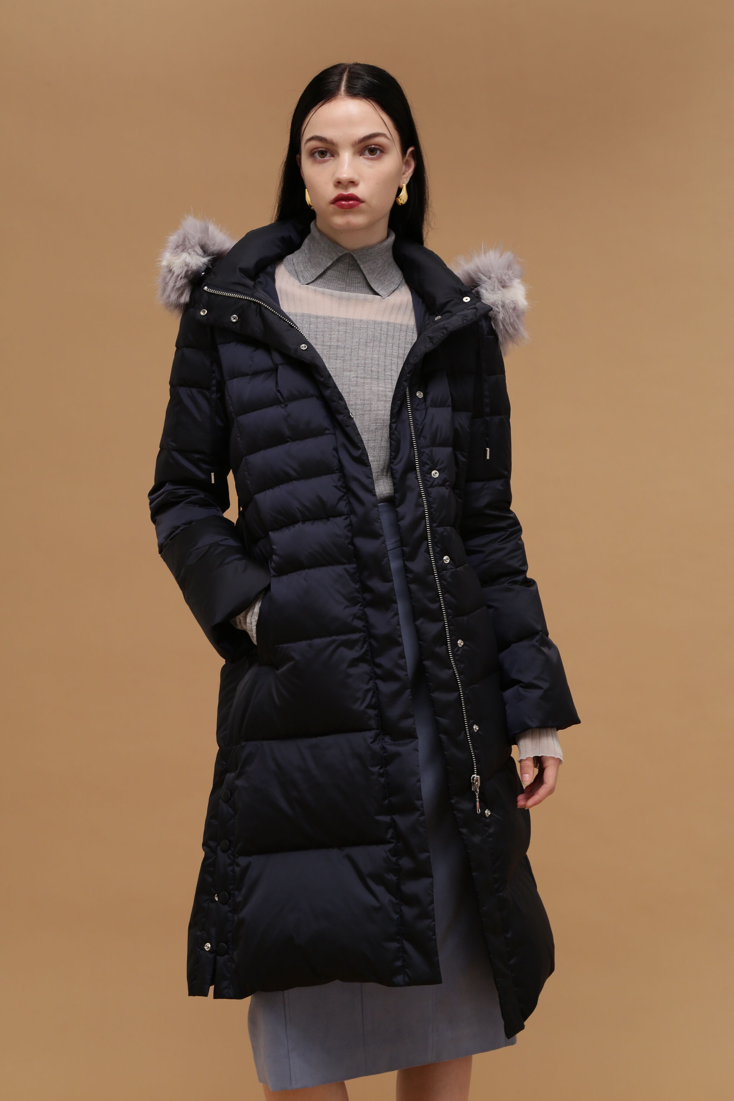  「タフタロングダウンコート」|その他|