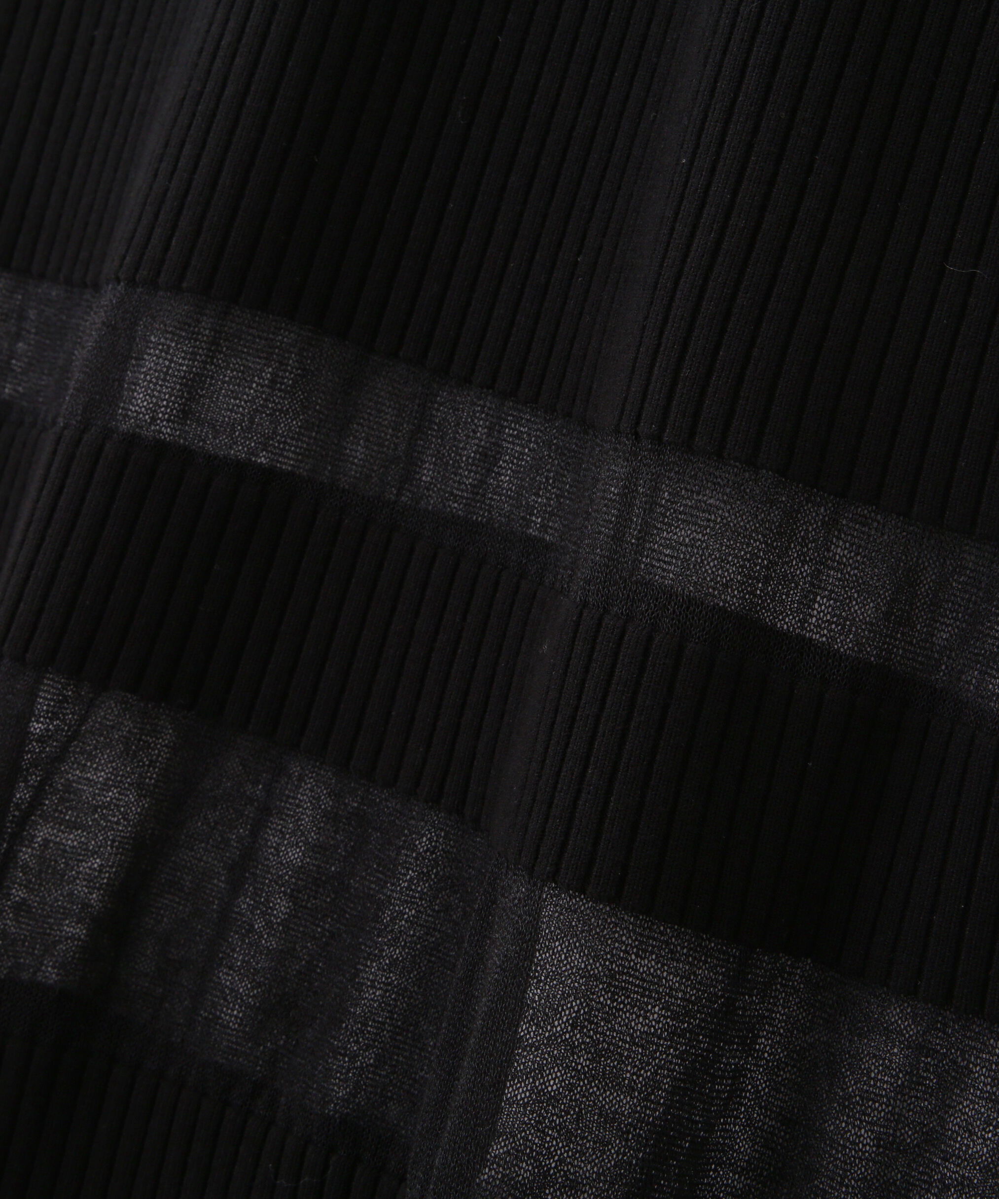  「◆シアーコンビマーメイドニットワンピース」|ワンピース|