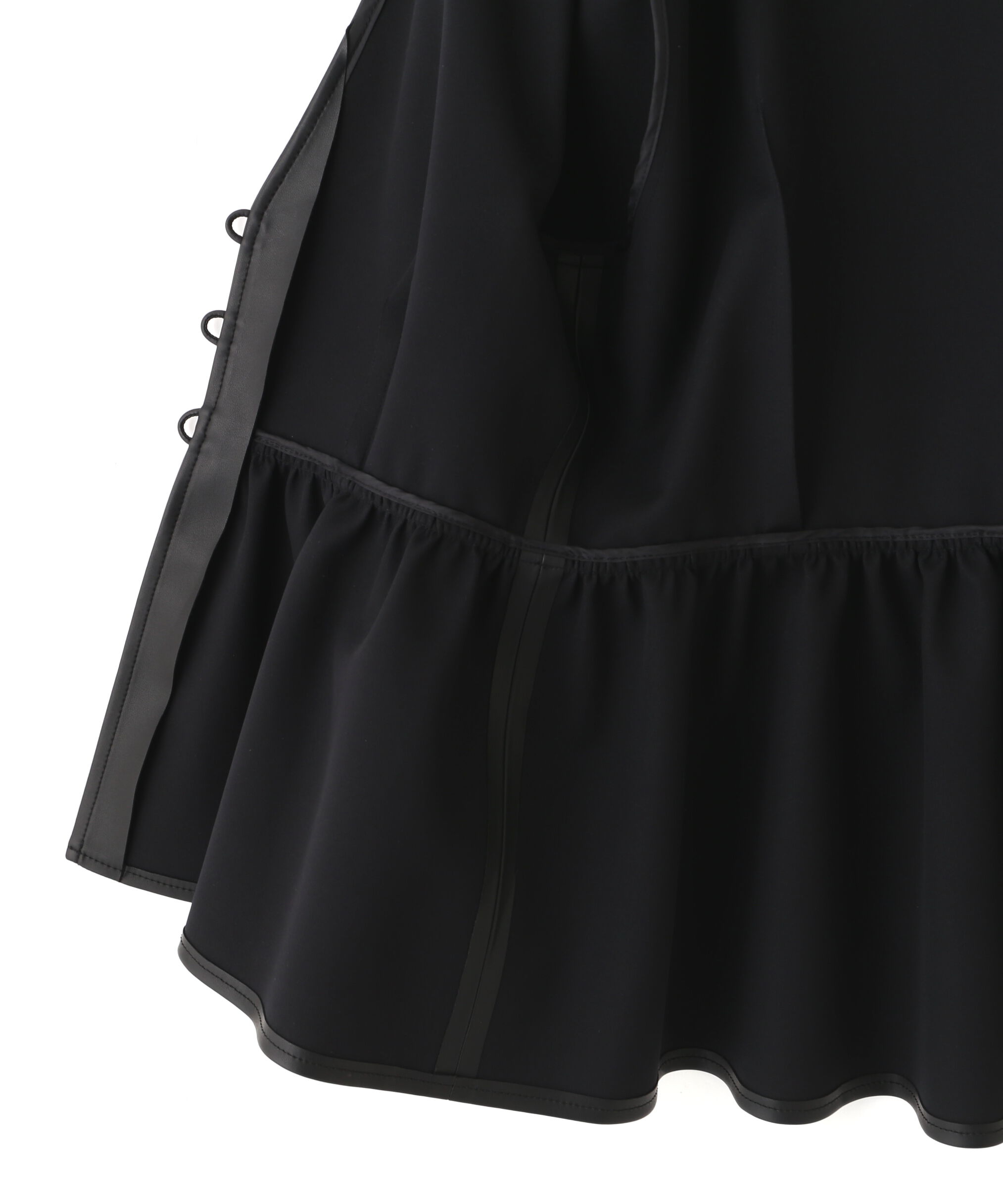  「◆フォーレザーペプラムブラウス」|シャツ・ブラウス|