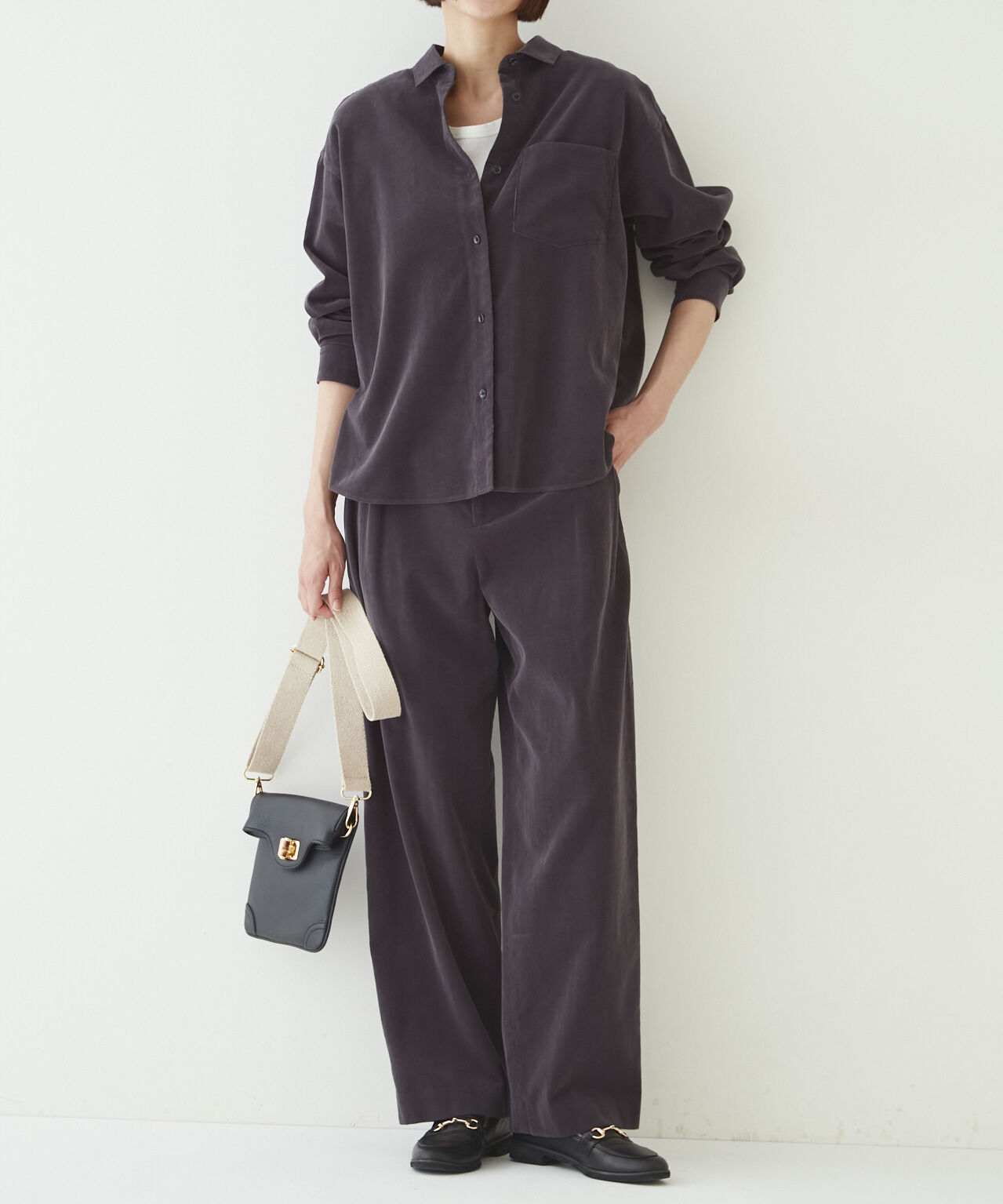  「◆エアーコールセミワイドパンツ」|その他|