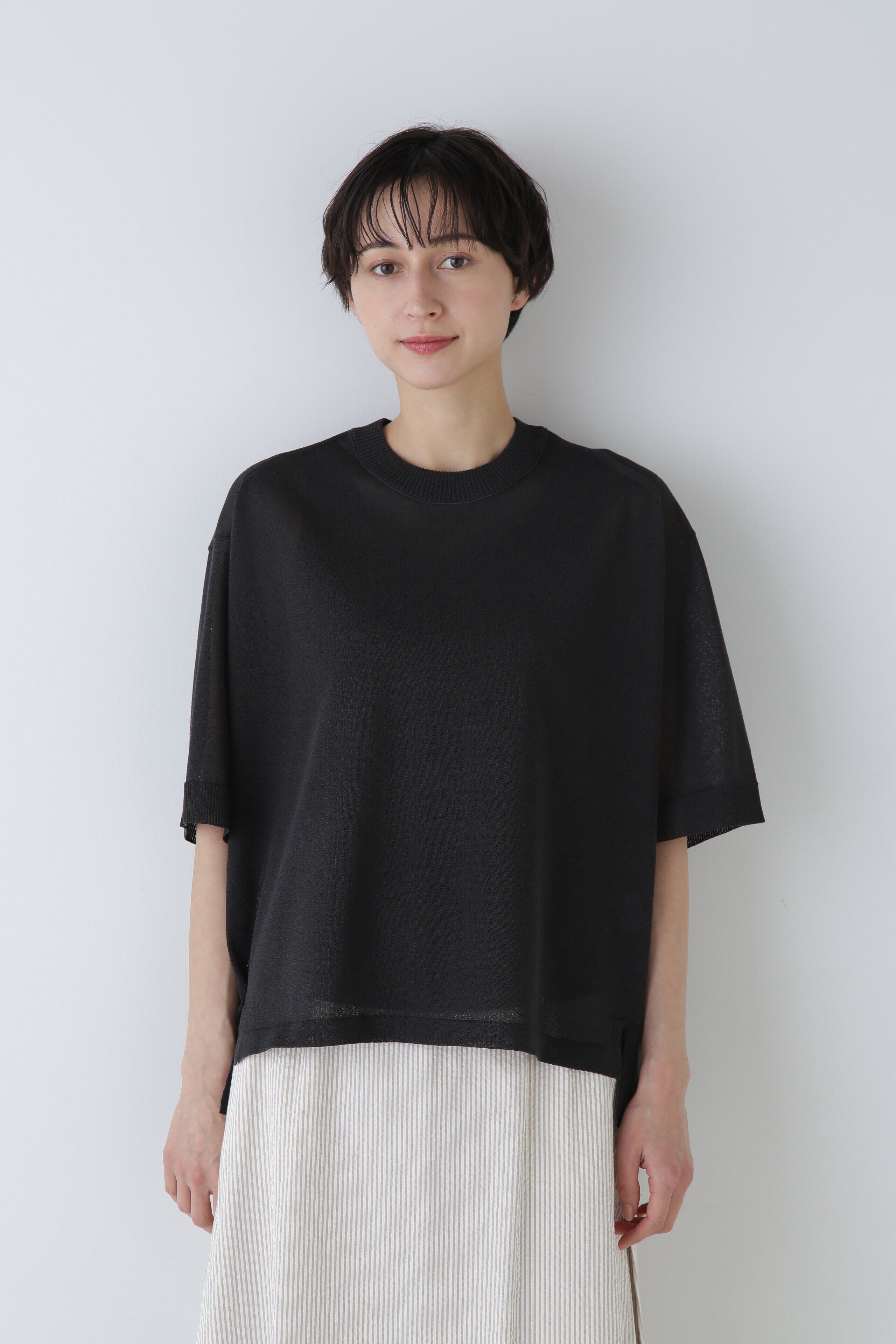  「◆シアーハイゲージニットプルオーバー」|ニット・セーター|