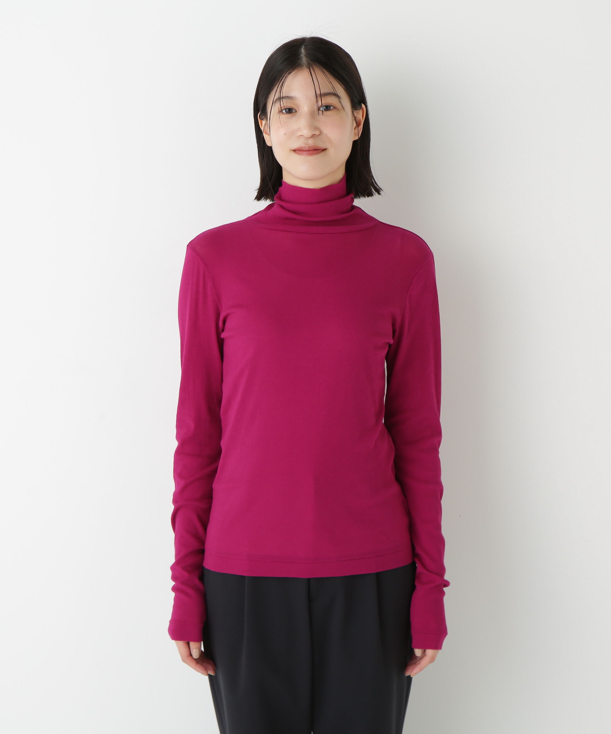  「◆シアータートルプルオーバー」|Tシャツ・カットソー|