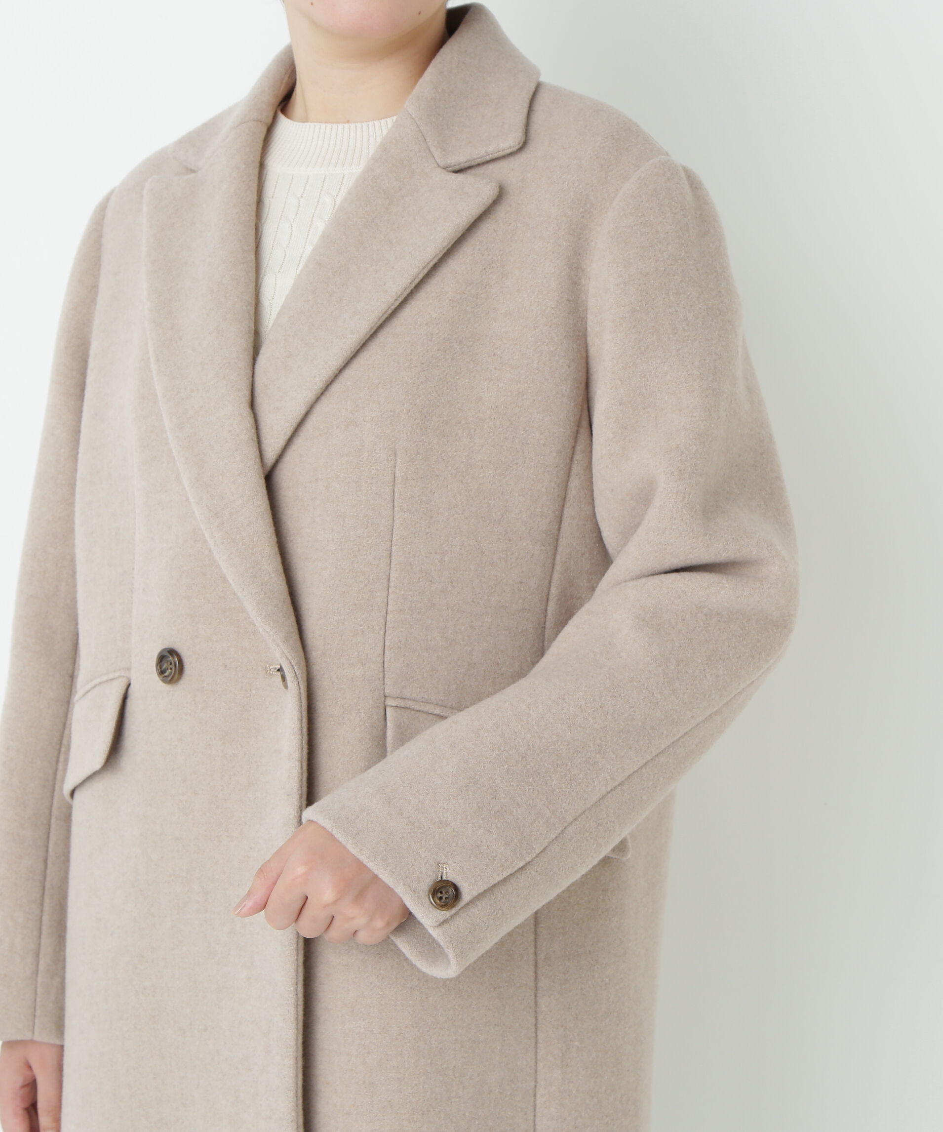  「ウールモッサダブルチェスターコート」|その他|