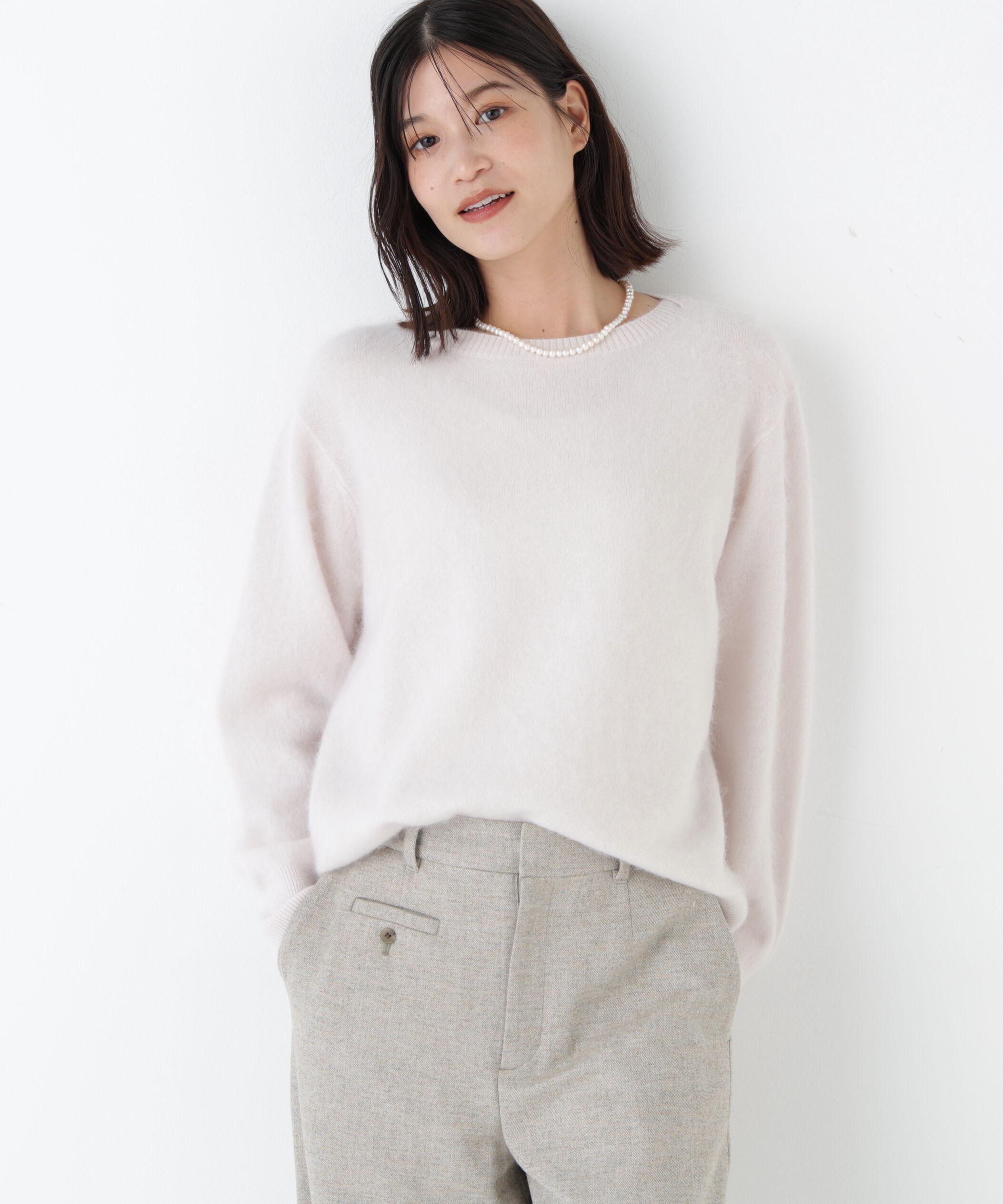  「◆ウールファーニットプルオーバー」|ニット・セーター|