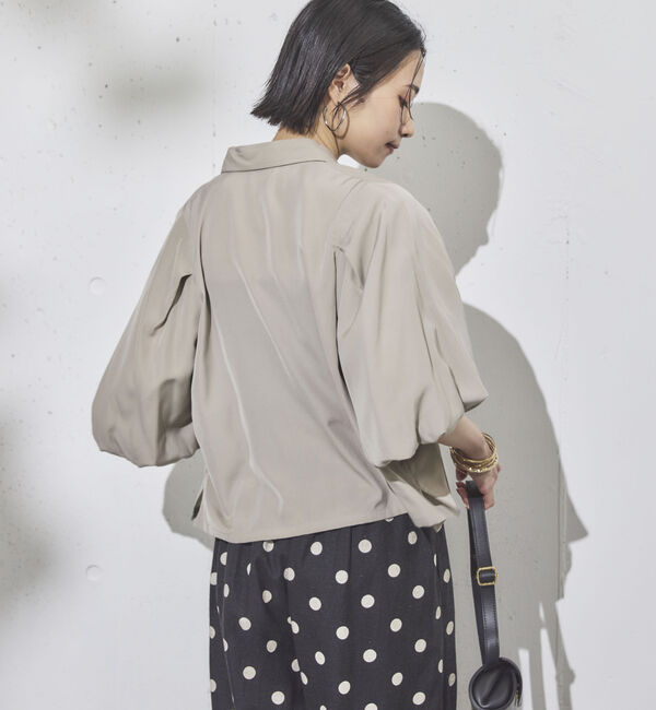 Doux archives「バルーンスリーブブラウス」|シャツ・ブラウス|