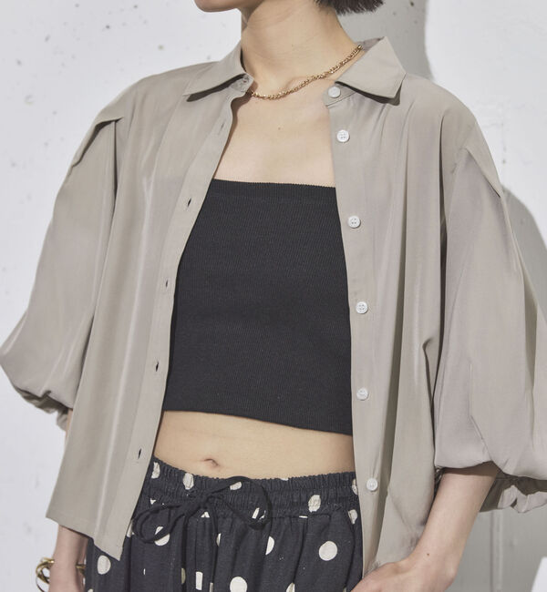 Doux archives「バルーンスリーブブラウス」|シャツ・ブラウス|