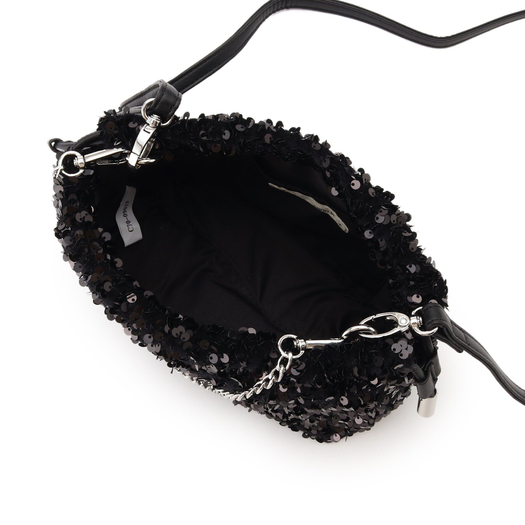 SHOO･LA･RUE「【スパンコール／シャイニー】アソート巾着ショルダーバッグ」|ショルダー・メッセンジャー|