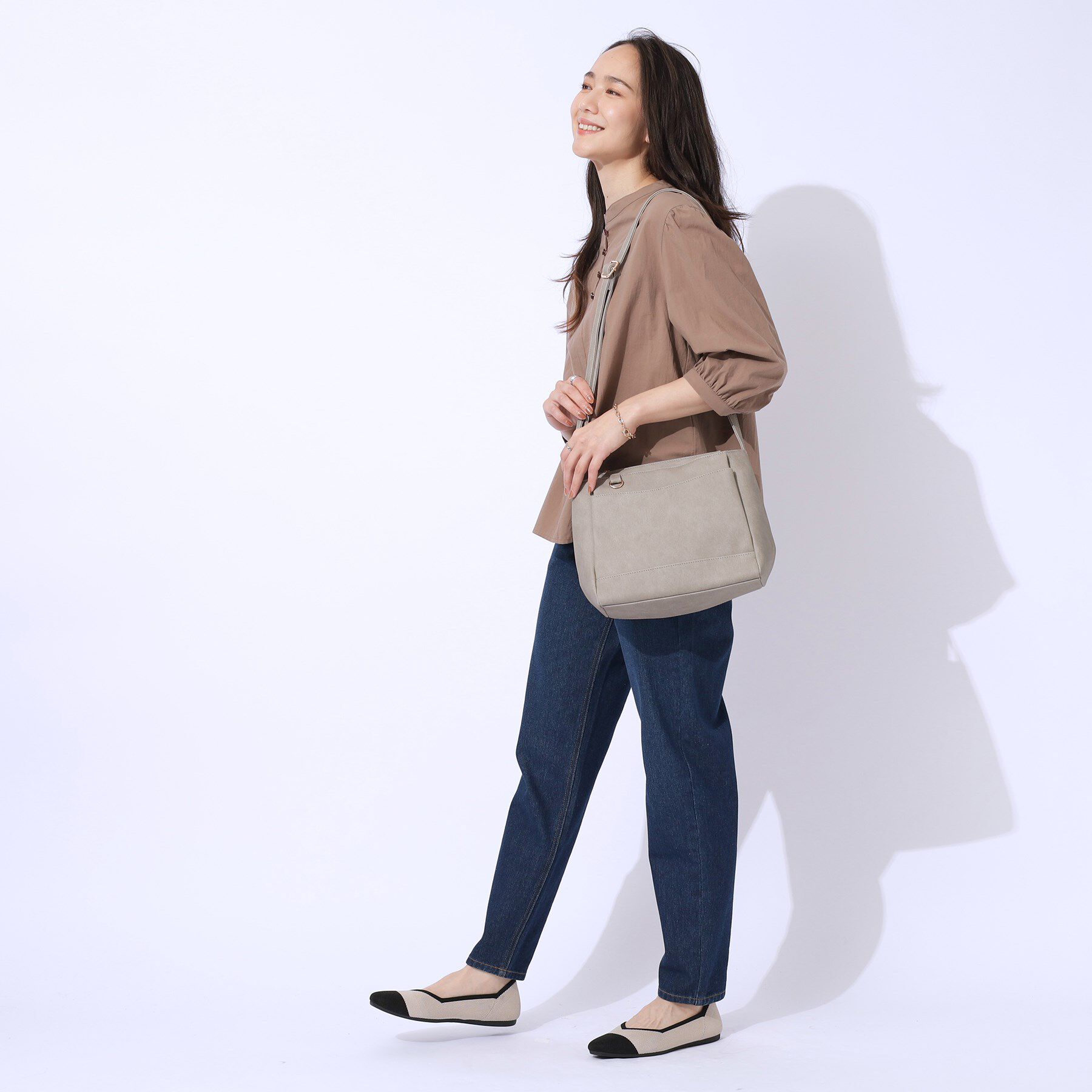 SHOO･LA･RUE「あおりポケットショルダーバッグ」|ショルダー・メッセンジャー|