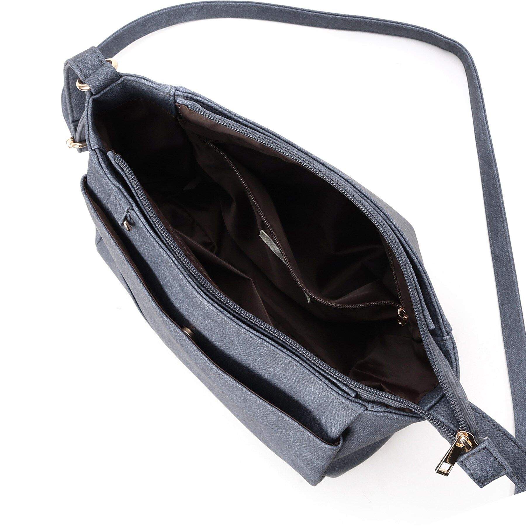 SHOO･LA･RUE「あおりポケットショルダーバッグ」|ショルダー・メッセンジャー|