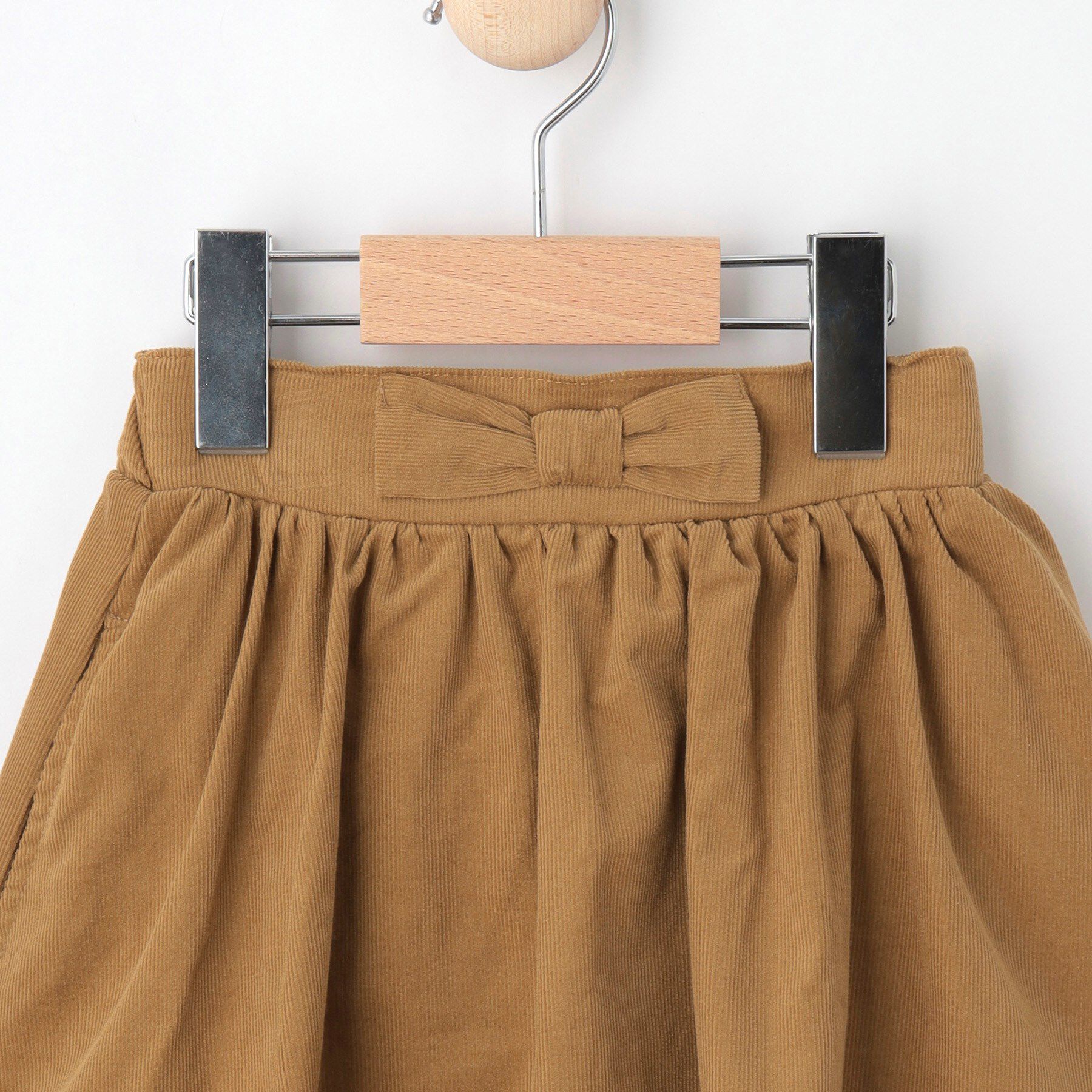 SHOO･LA･RUE「【110-140cm】コーデュロイスカッツ」|スカート|