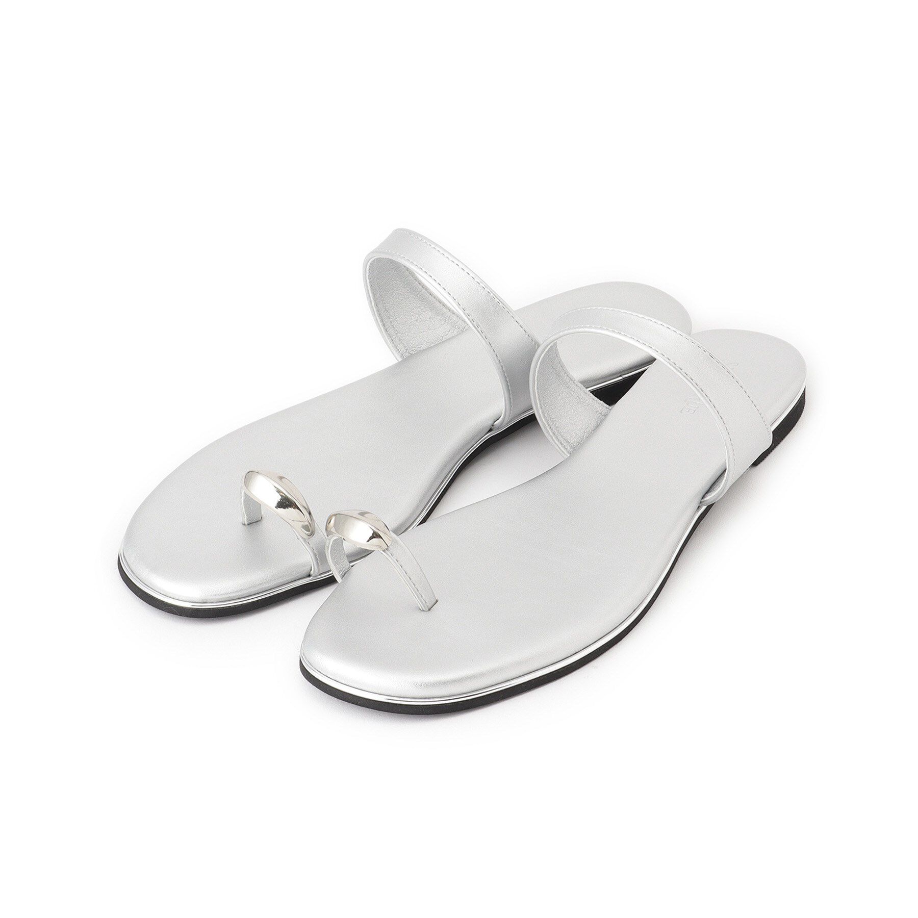 SHOO･LA･RUE「メタルリングサンダル」|サンダル|