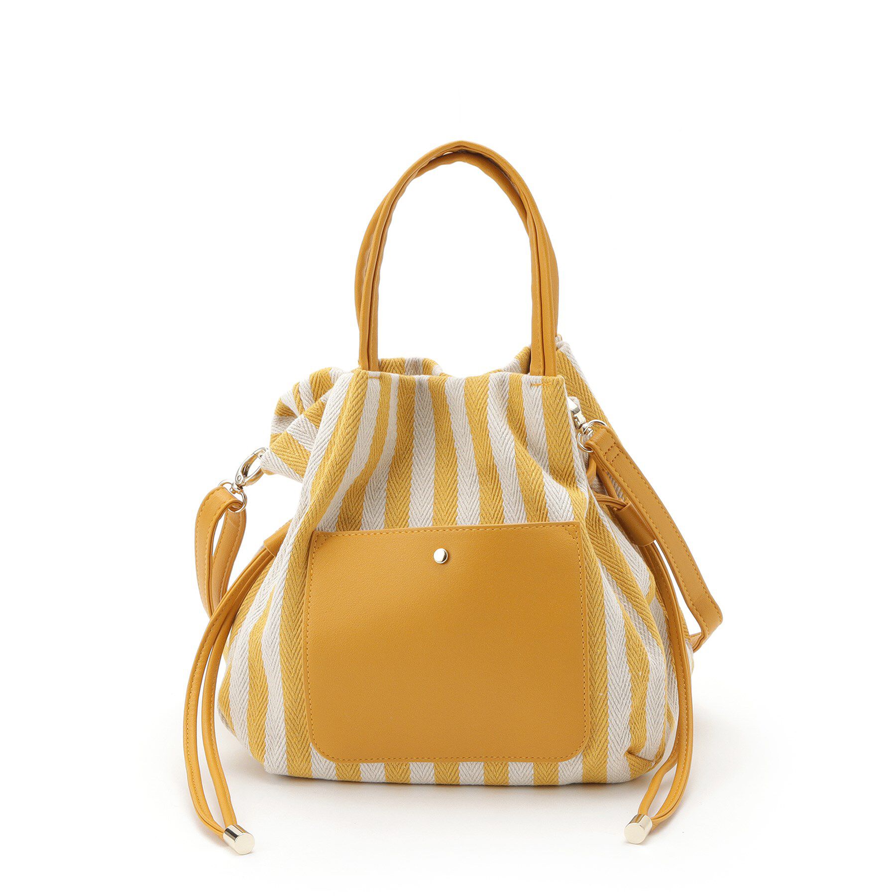 SHOO･LA･RUE「【2WAY】素材コンビトートバッグ」|トートバッグ|