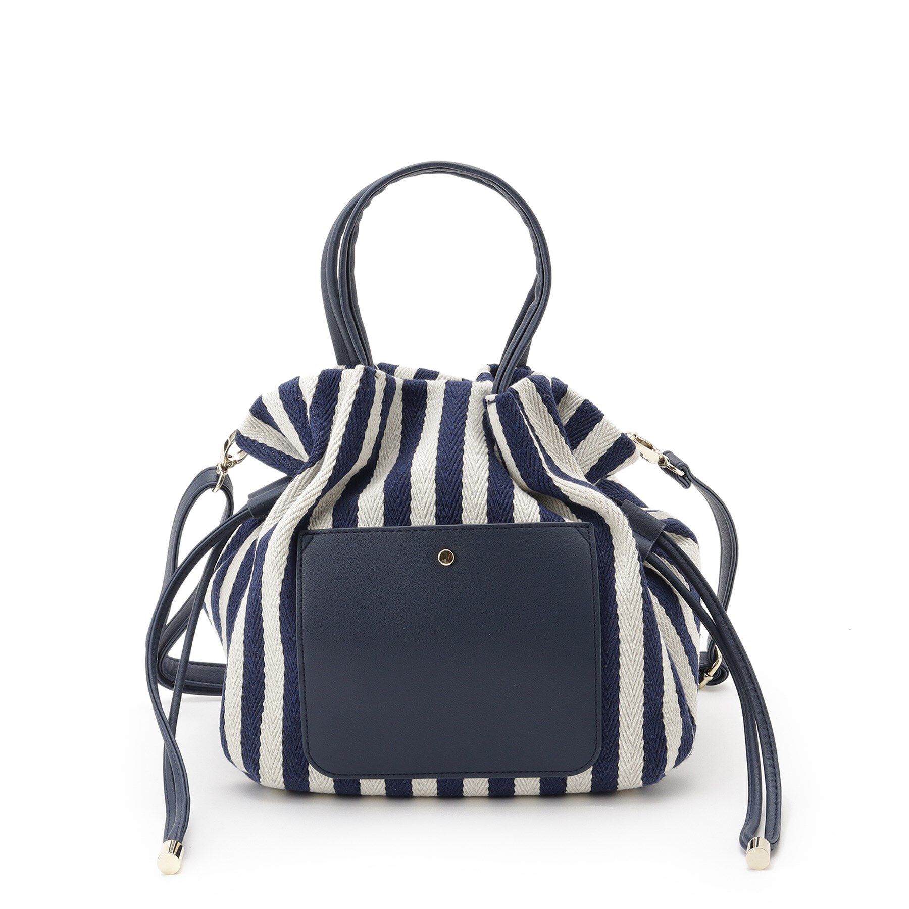 SHOO･LA･RUE「【2WAY】素材コンビトートバッグ」|トートバッグ|