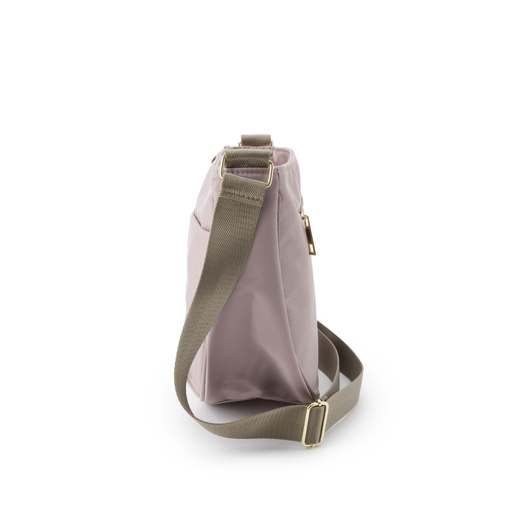 SHOO･LA･RUE「【撥水】フロントポケットハーフムーンショルダーバッグ」|ショルダー・メッセンジャー|