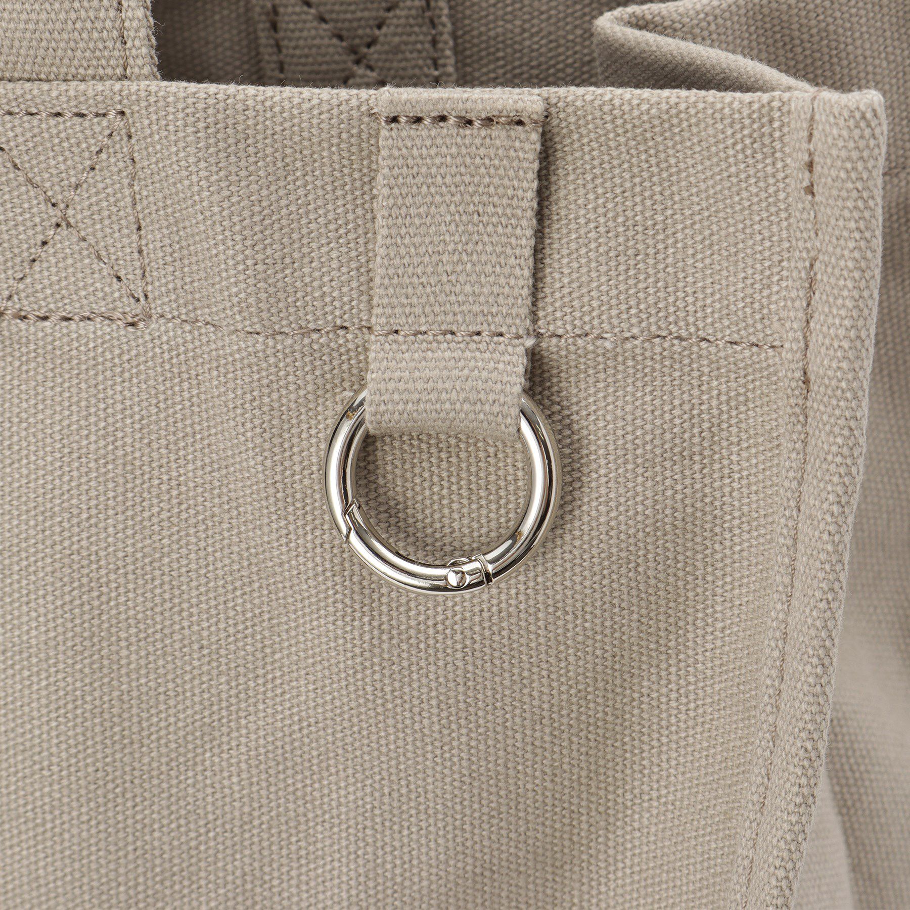 SHOO･LA･RUE「【ラッキーカラー/推し活にも】うちわも入るキャンバストートバッグ」|トートバッグ|