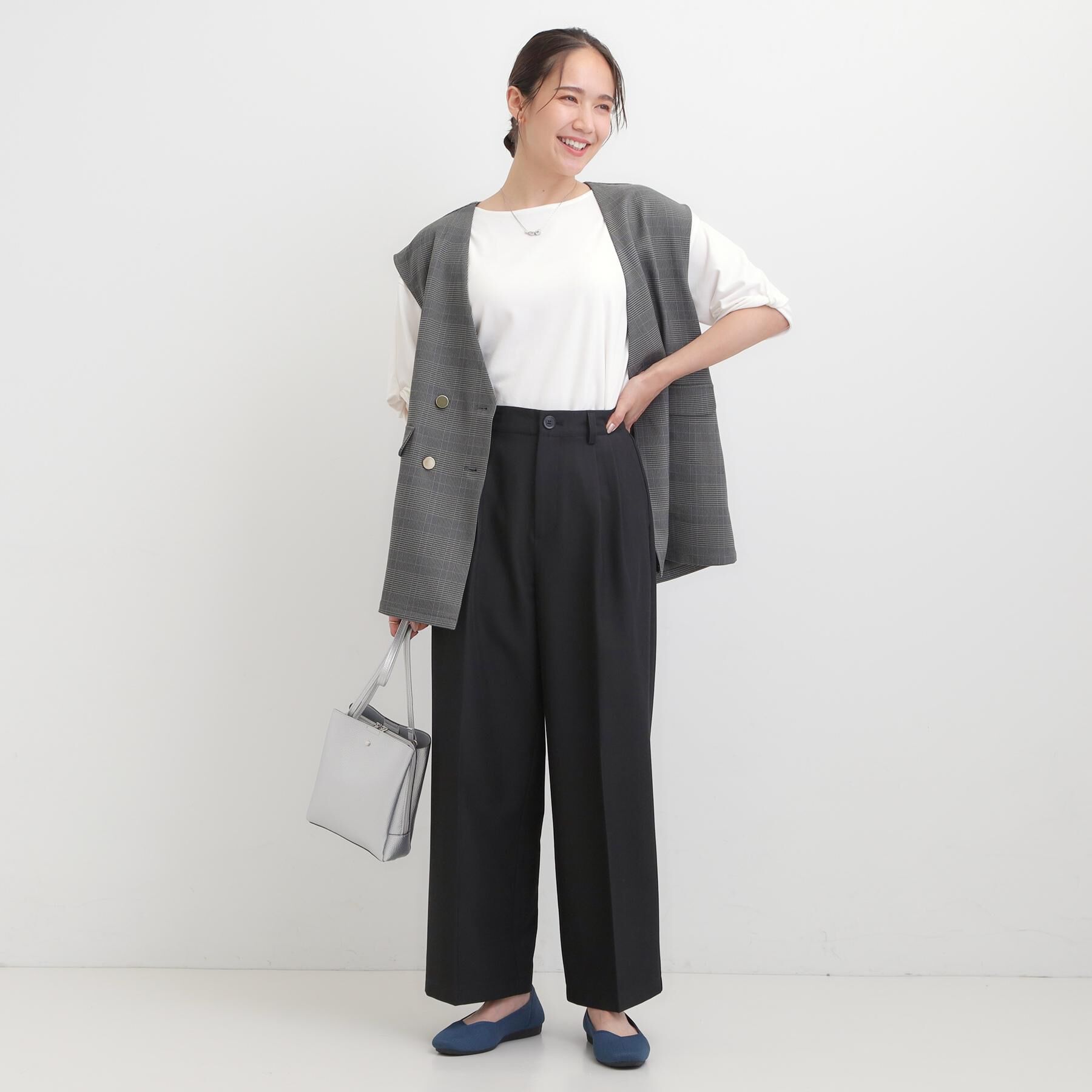 SHOO･LA･RUE「【22.5cm-24.5cm】洗えてさらさらニットパンプス」|パンプス|