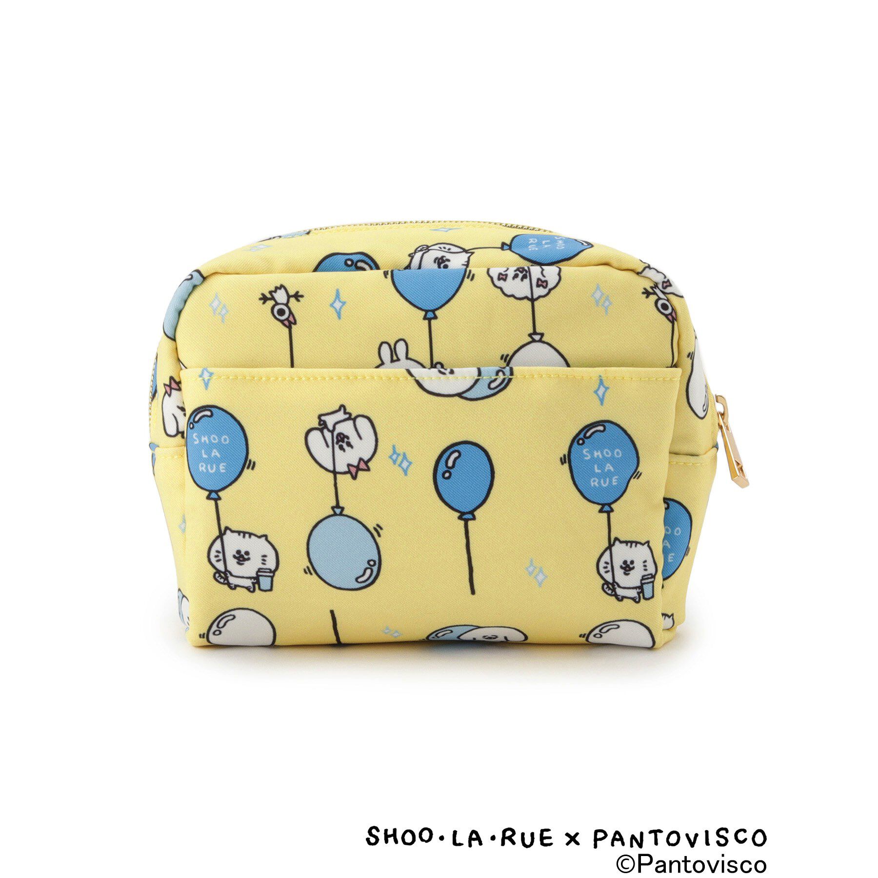 SHOO･LA･RUE「【パントビスコ／ぺろち】総柄ポーチ」|ポーチ|