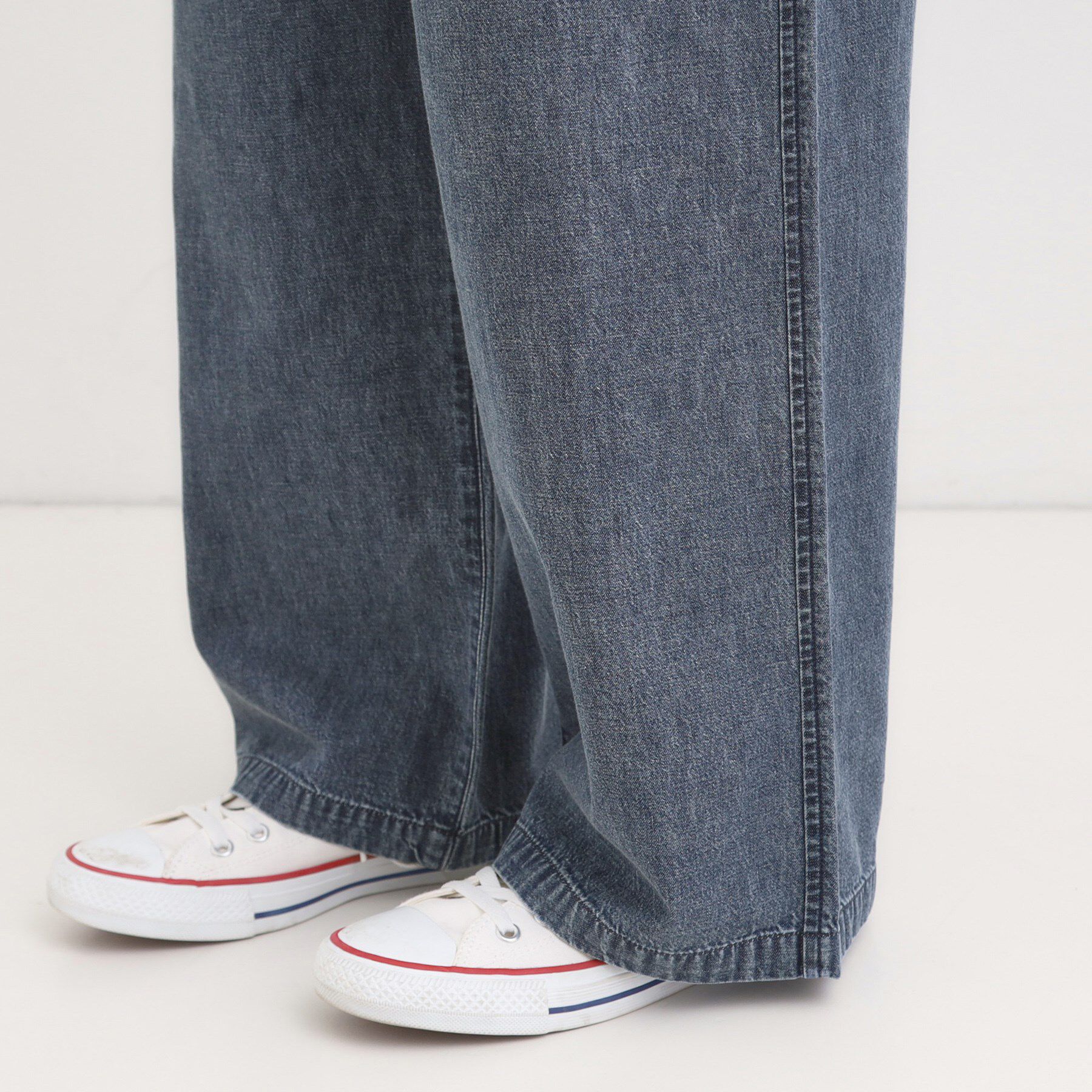 SHOO･LA･RUE「【S-LL】大人のための デニムサロペット」|オールインワン|