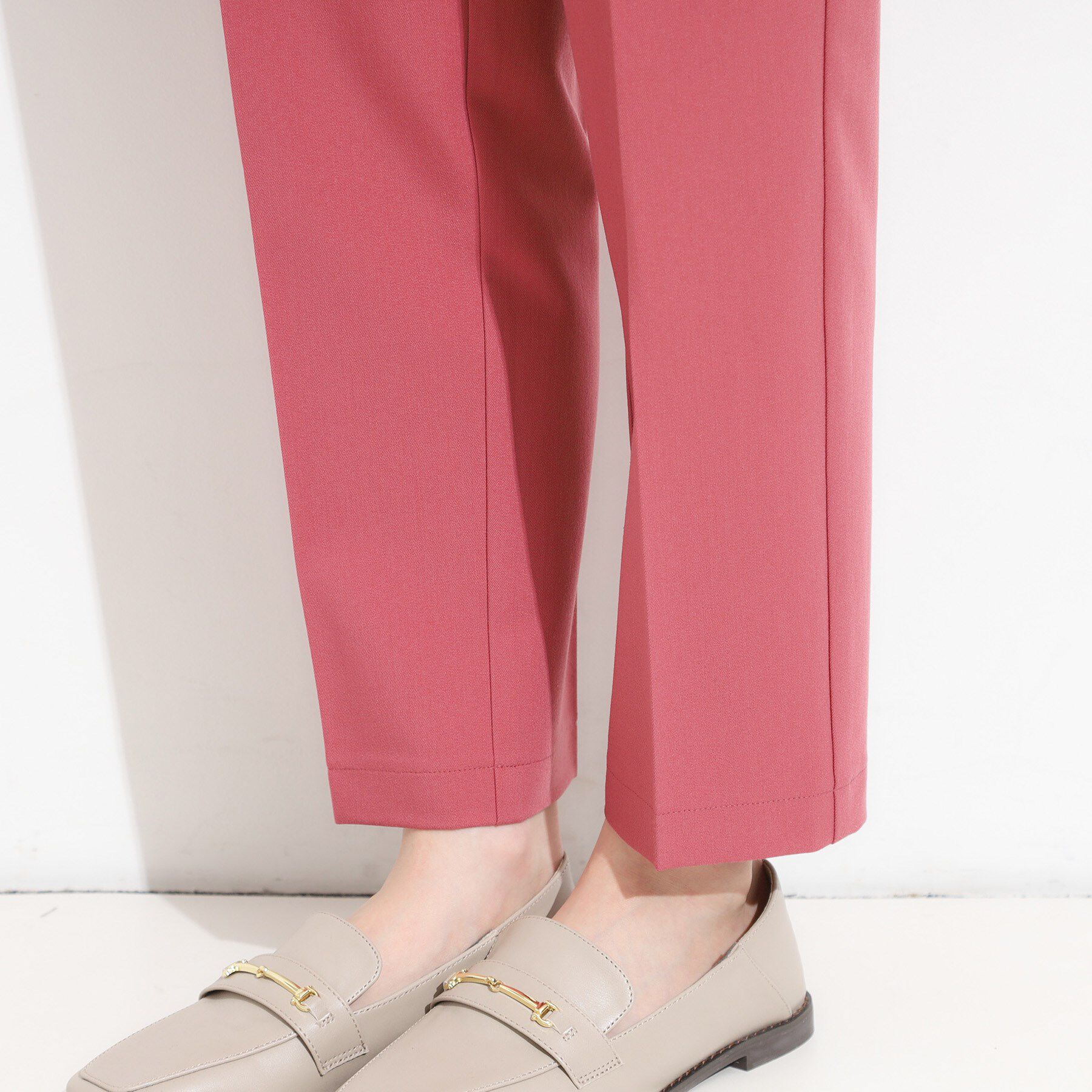 SHOO･LA･RUE「【洗える/SS-LL/美脚シルエット】すっきりきれい見え テーパードパンツ」|その他|