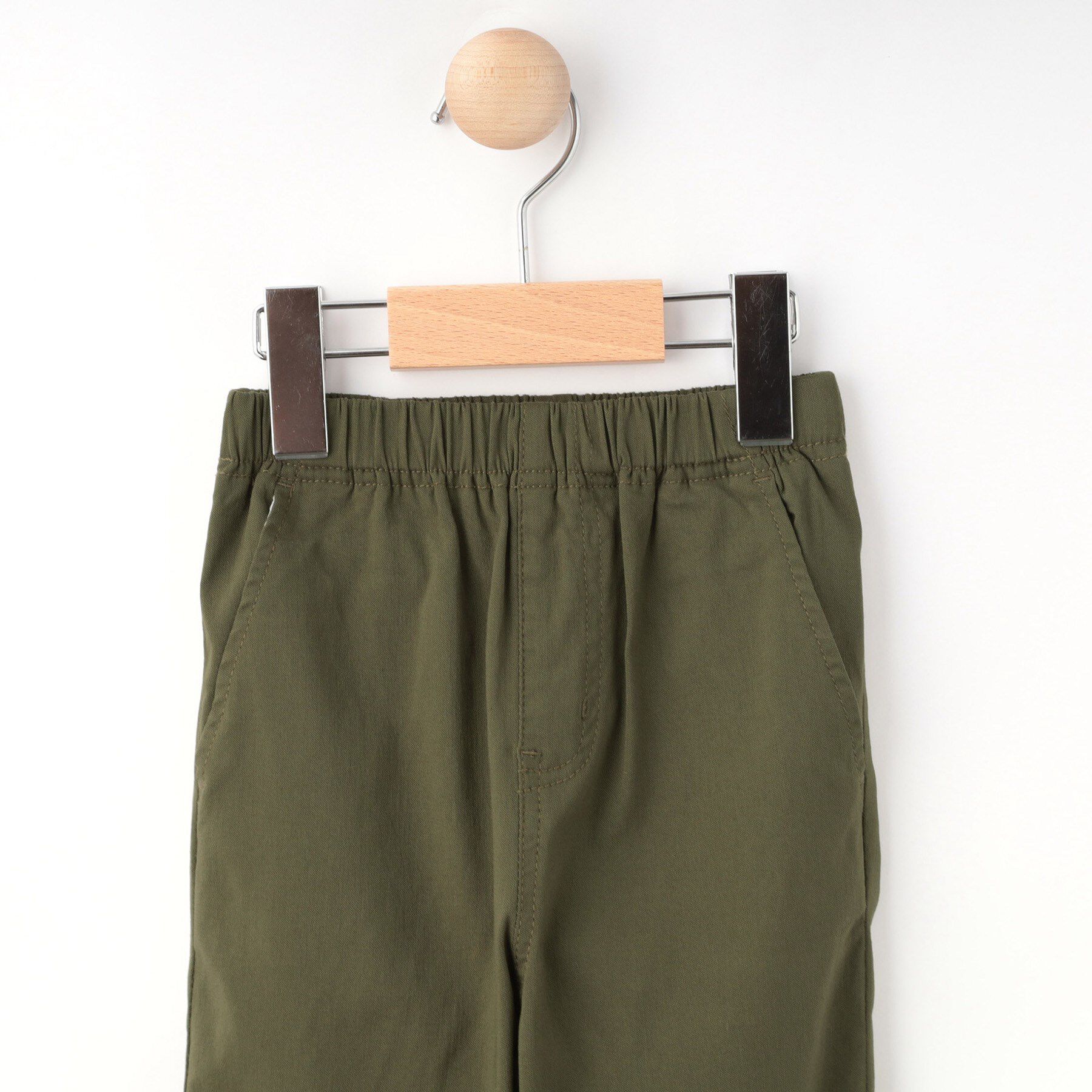 SHOO･LA･RUE「【100-150cm/ストレッチ】シンプルだから使いやすい ストレートパンツ」|その他|