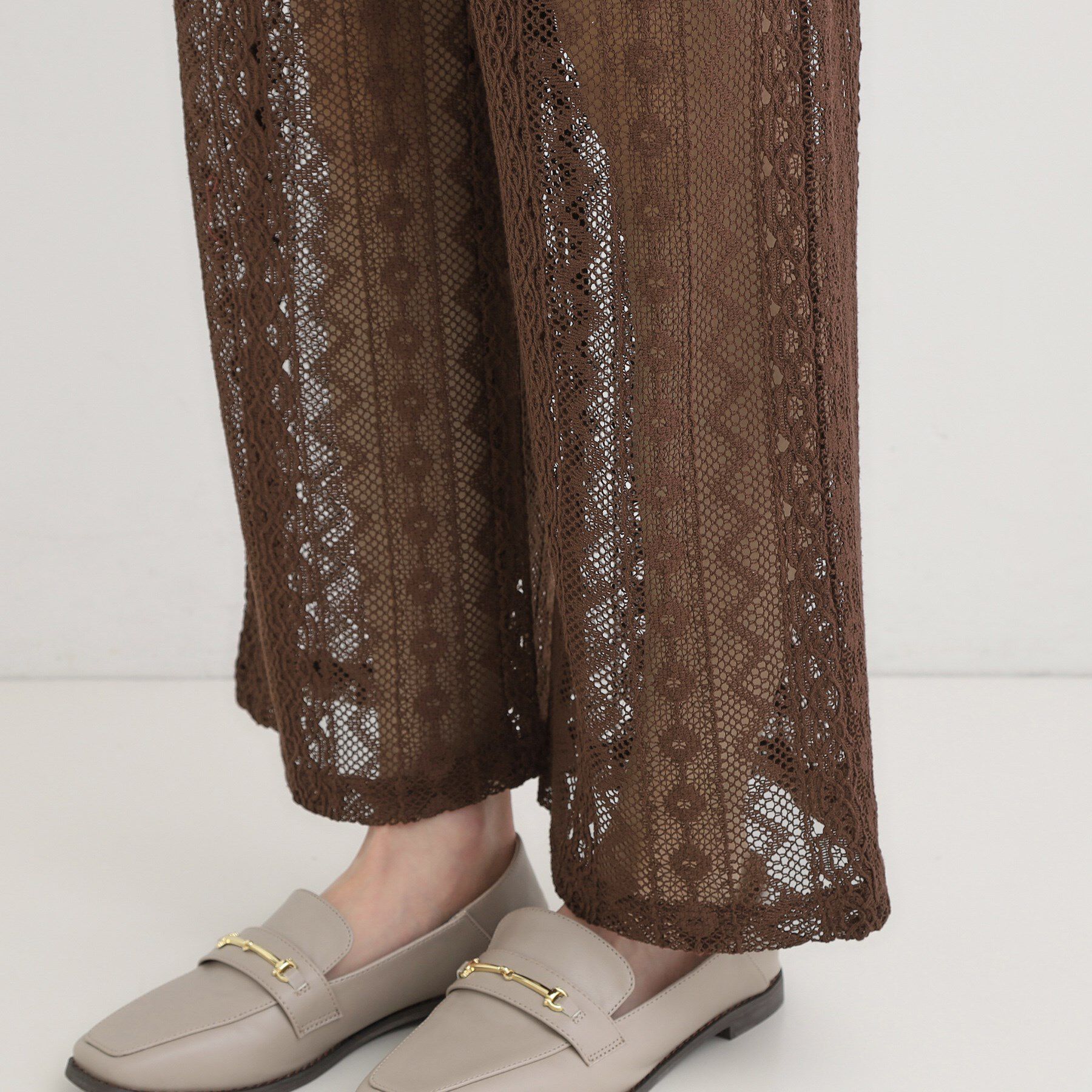 SHOO･LA･RUE「【セットアップ可】クラフトレースイージーパンツ」|その他|