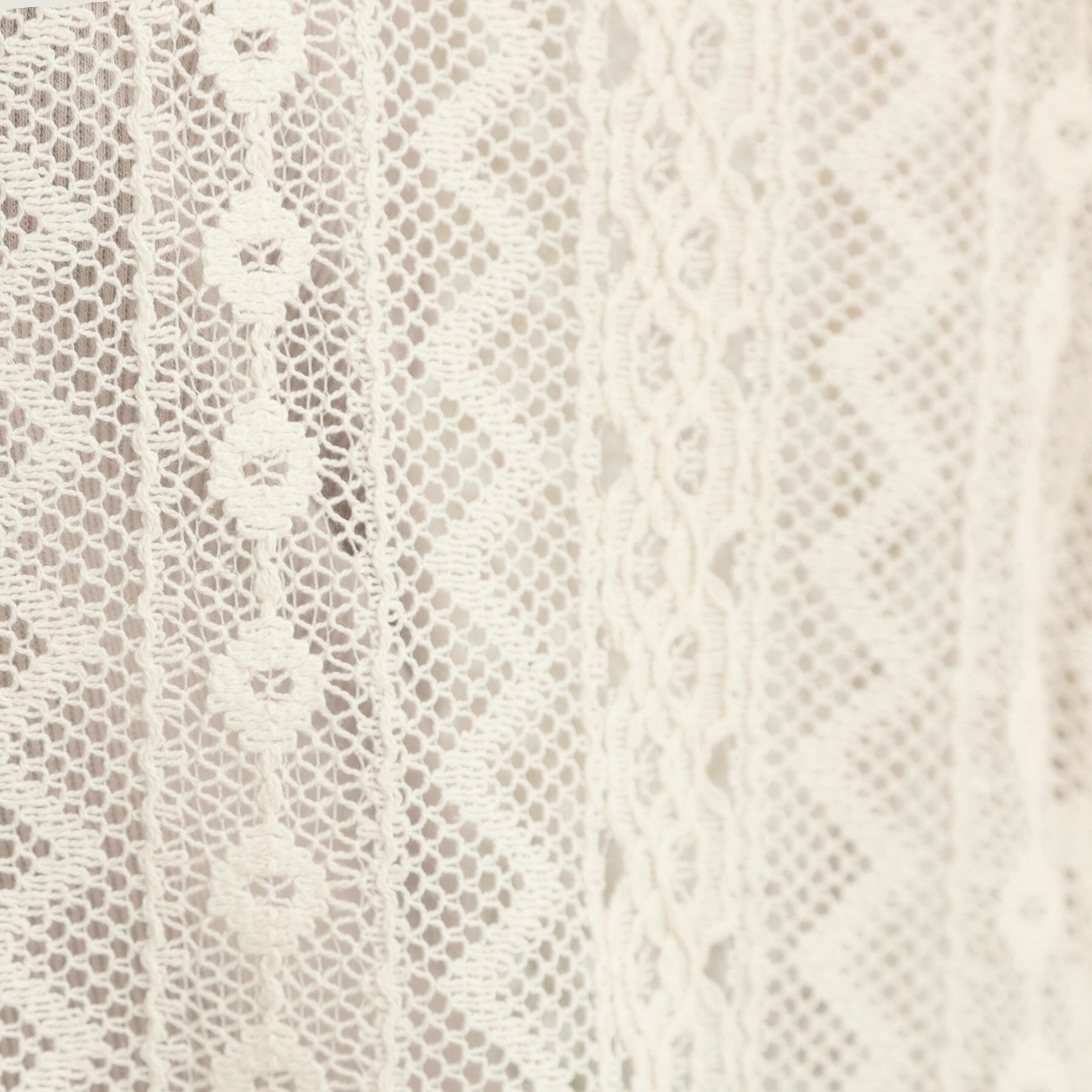 SHOO･LA･RUE「【セットアップ可】レース使いが美しい バンドカラーシャツ」|シャツ・ブラウス|