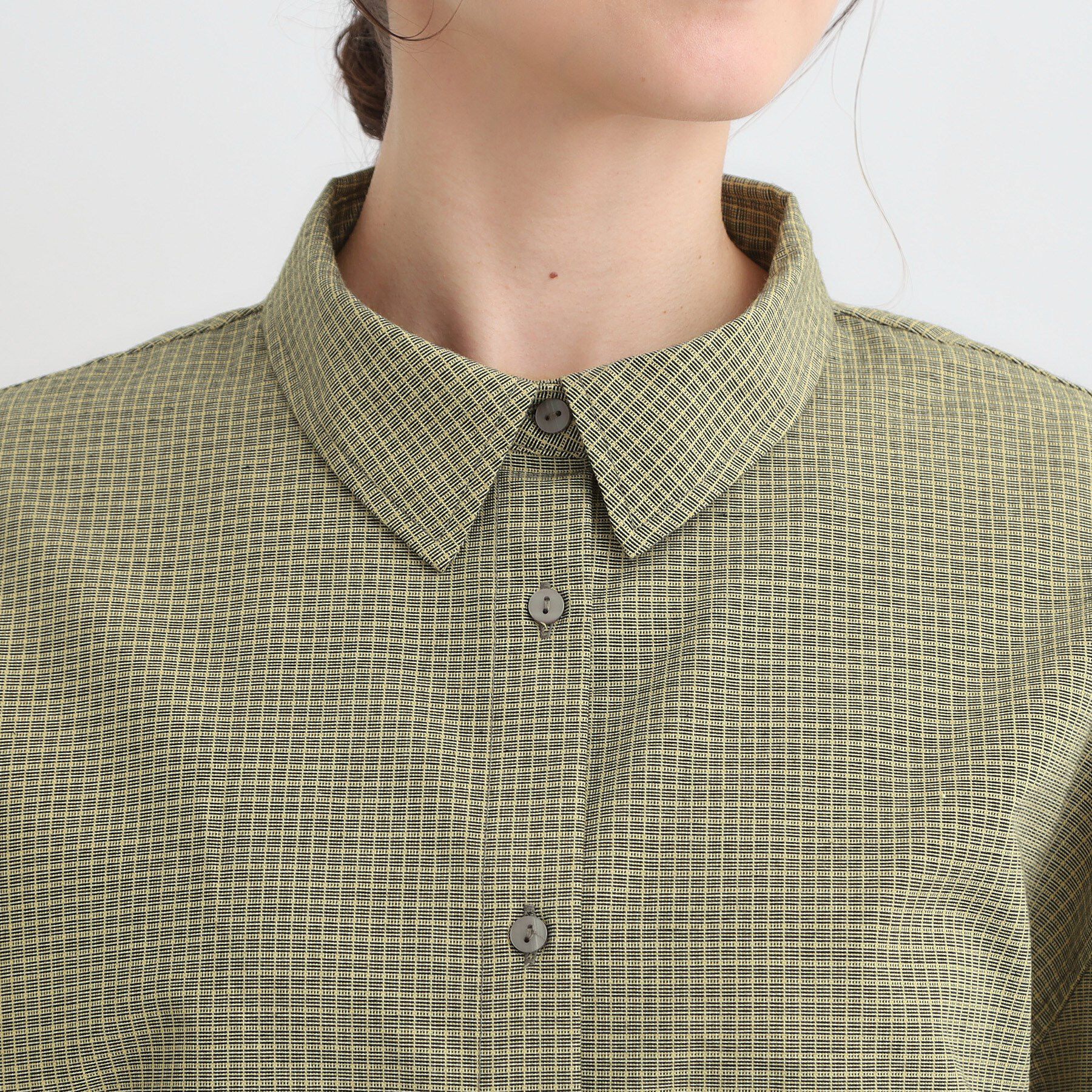 SHOO･LA･RUE「【着丈選べる】オーバーサイズのチェックシャツ」|シャツ・ブラウス|