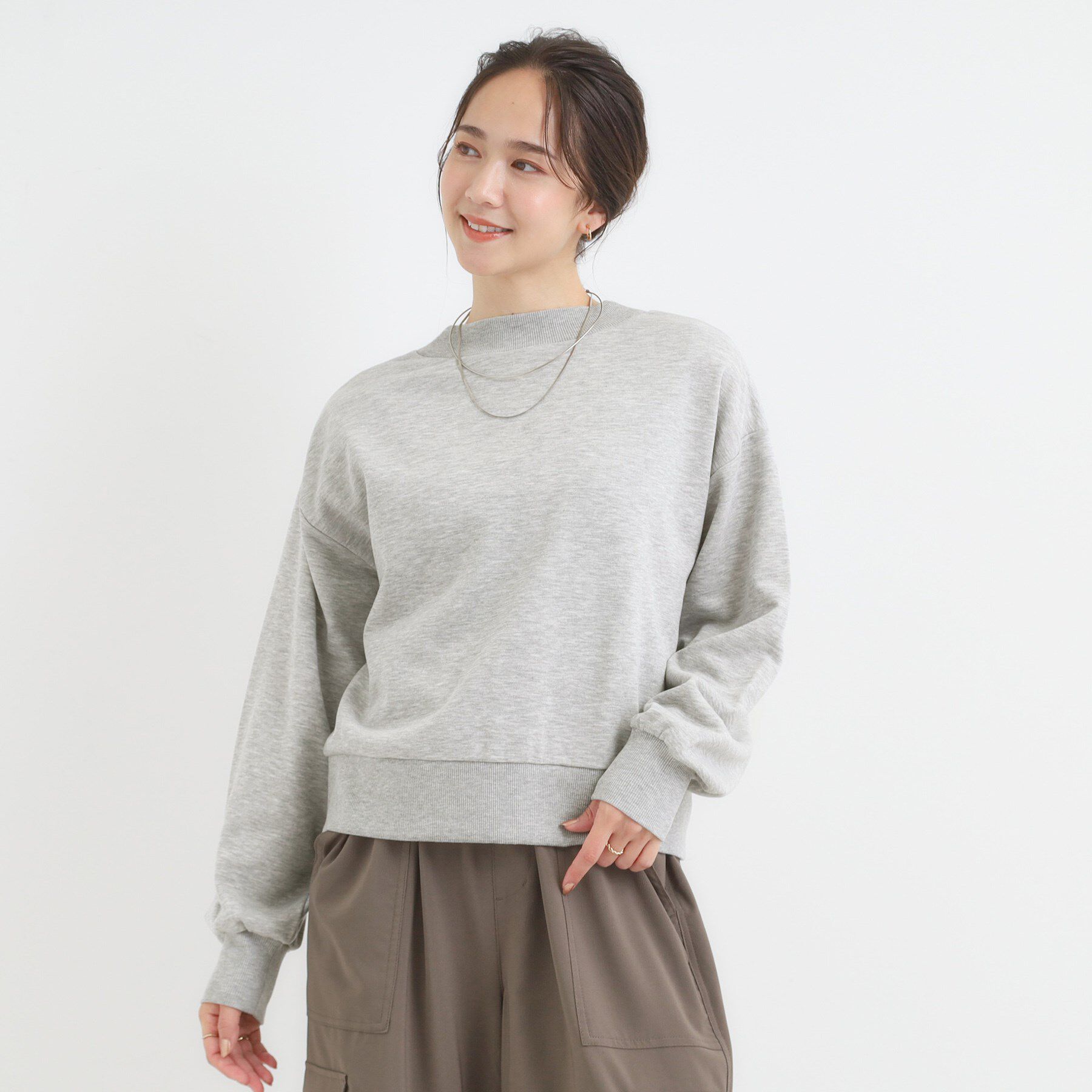 SHOO･LA･RUE「【前後2WAY】ボートネックダブルジップカーディガン」|カーディガン|