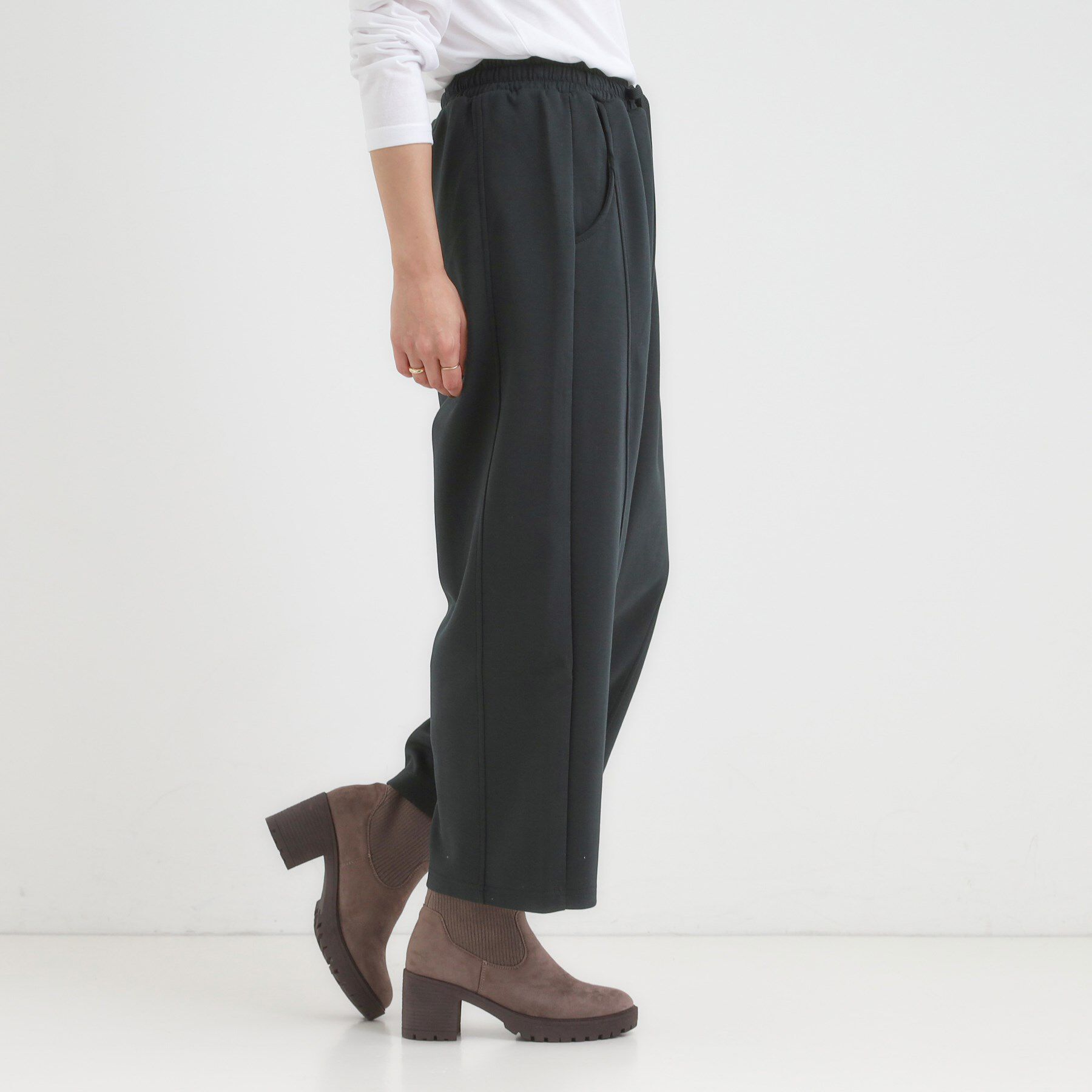 SHOO･LA･RUE「ダンボールスウェットカーブパンツ」|その他|