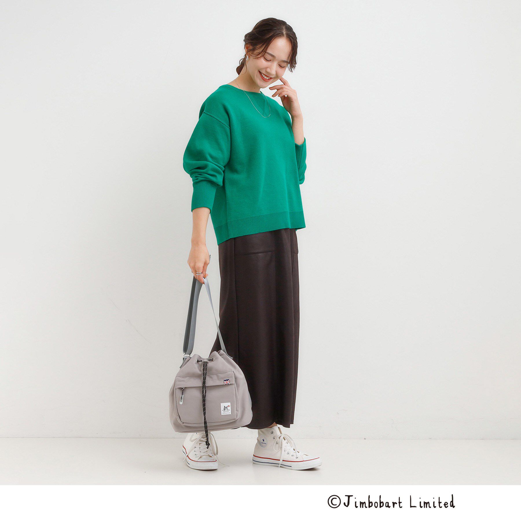 SHOO･LA･RUE「【撥水】巾着ショルダーバッグ【Jimbobart】」|ショルダー・メッセンジャー|