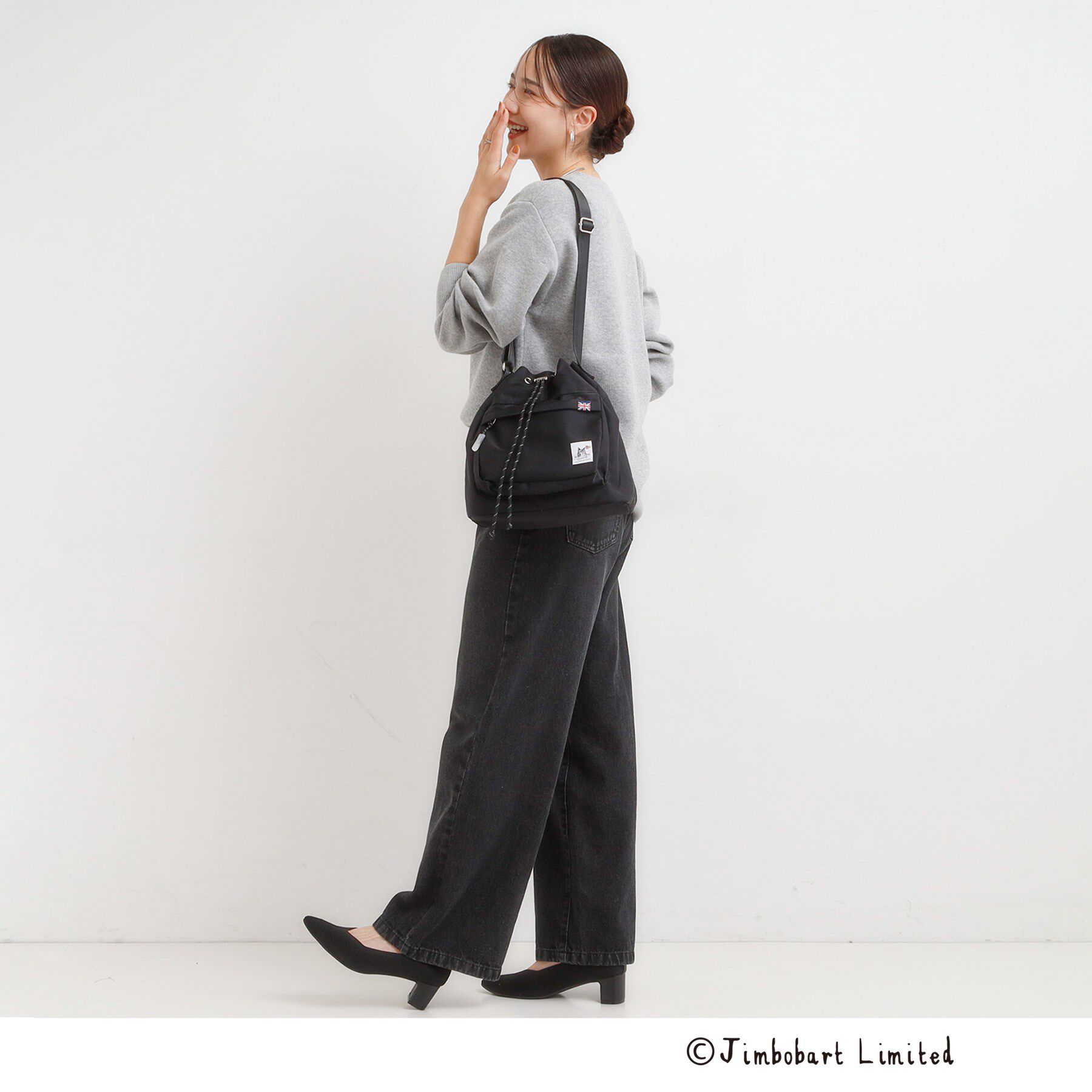 SHOO･LA･RUE「【撥水】巾着ショルダーバッグ【Jimbobart】」|ショルダー・メッセンジャー|