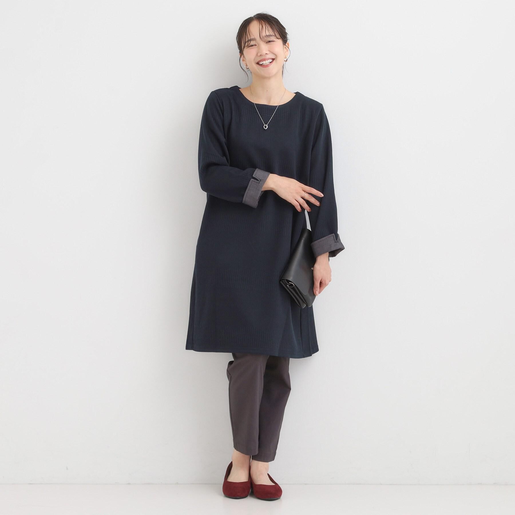 SHOO･LA･RUE「【高レビュー/洗濯機可/SS-LL】あったか裏起毛 のびのびストレッチ テーパードパンツ」|その他|