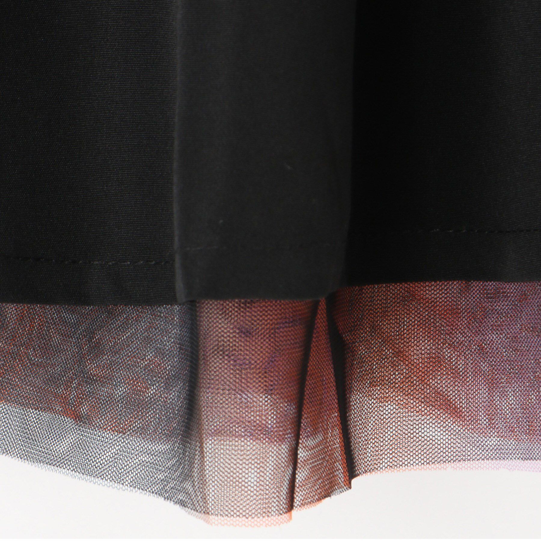 SHOO･LA･RUE「【100-150cm】リバーシブルチュールスカート」|スカート|