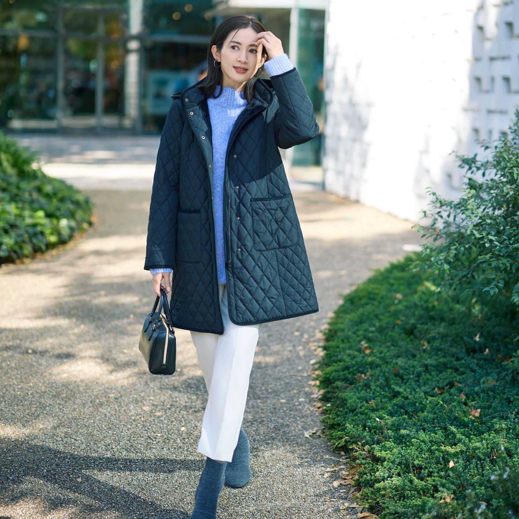 SHOO･LA･RUE「【洗濯機可/S-LL】美脚見え あったか裏起毛 テーパードパンツ」|その他|