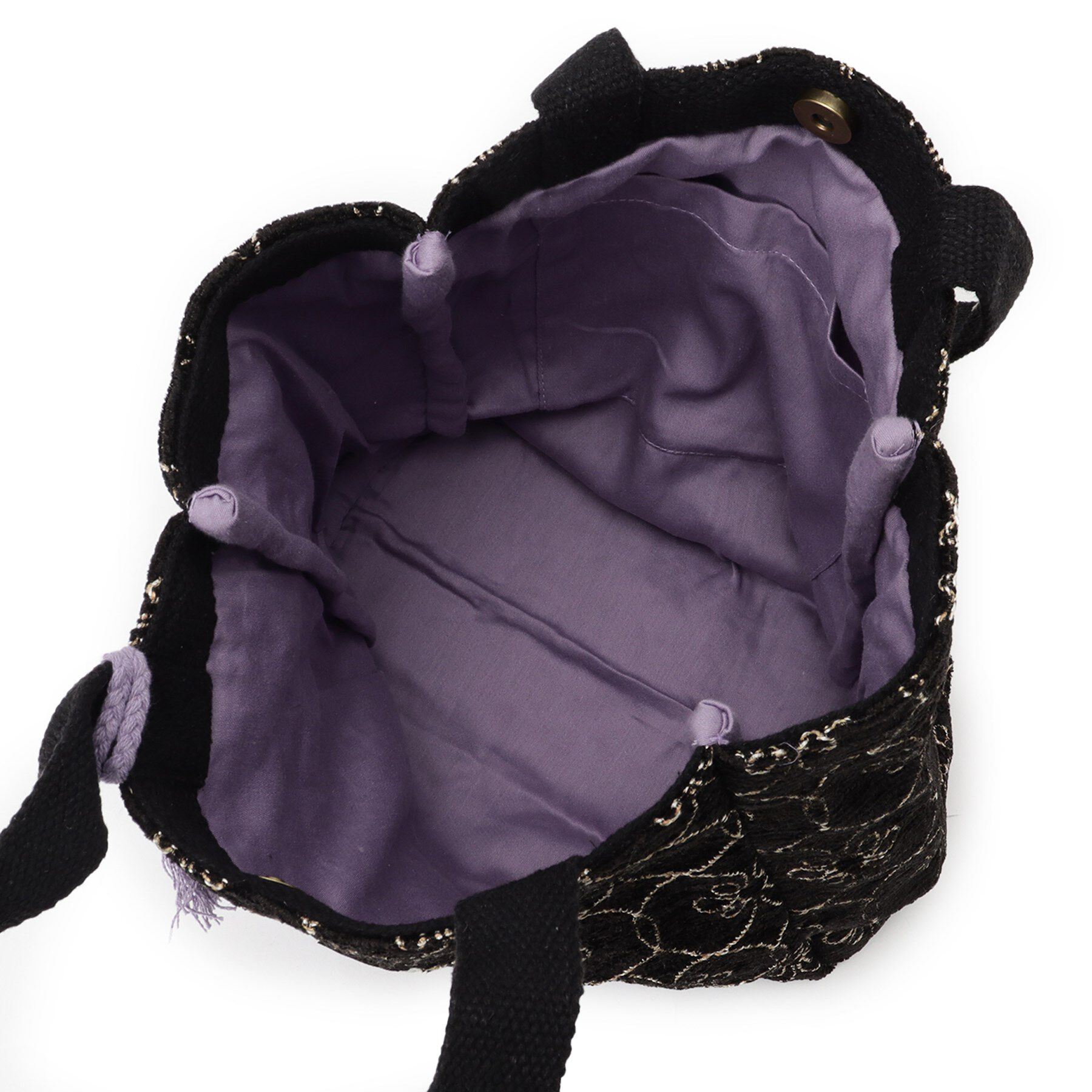 SHOO･LA･RUE「インド製ジャカードランチトートバッグ」|トートバッグ|