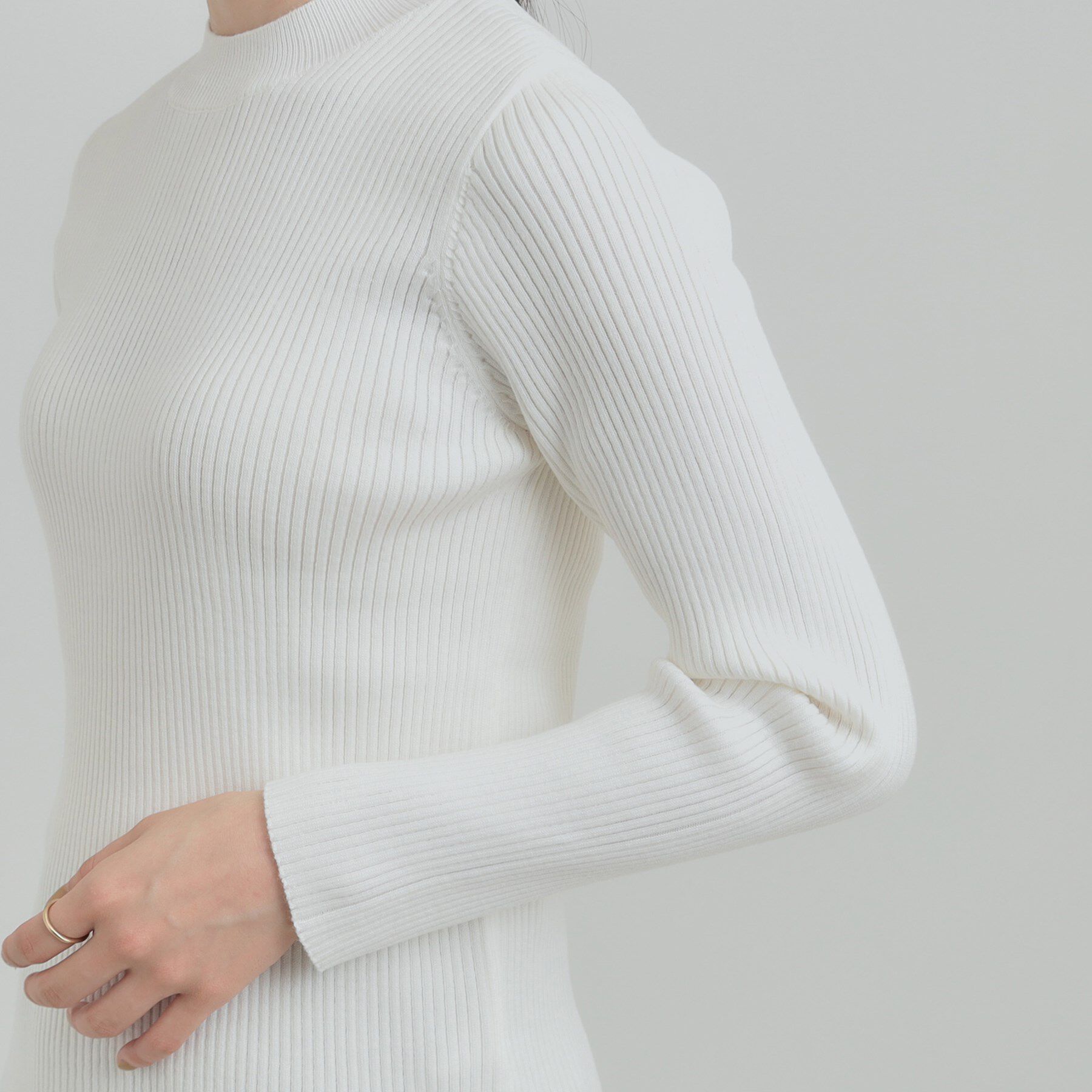 SHOO･LA･RUE「【S-LL/2点セット】着るだけでコーデが決まる フェザーニットベスト&times;リブニット」|その他|