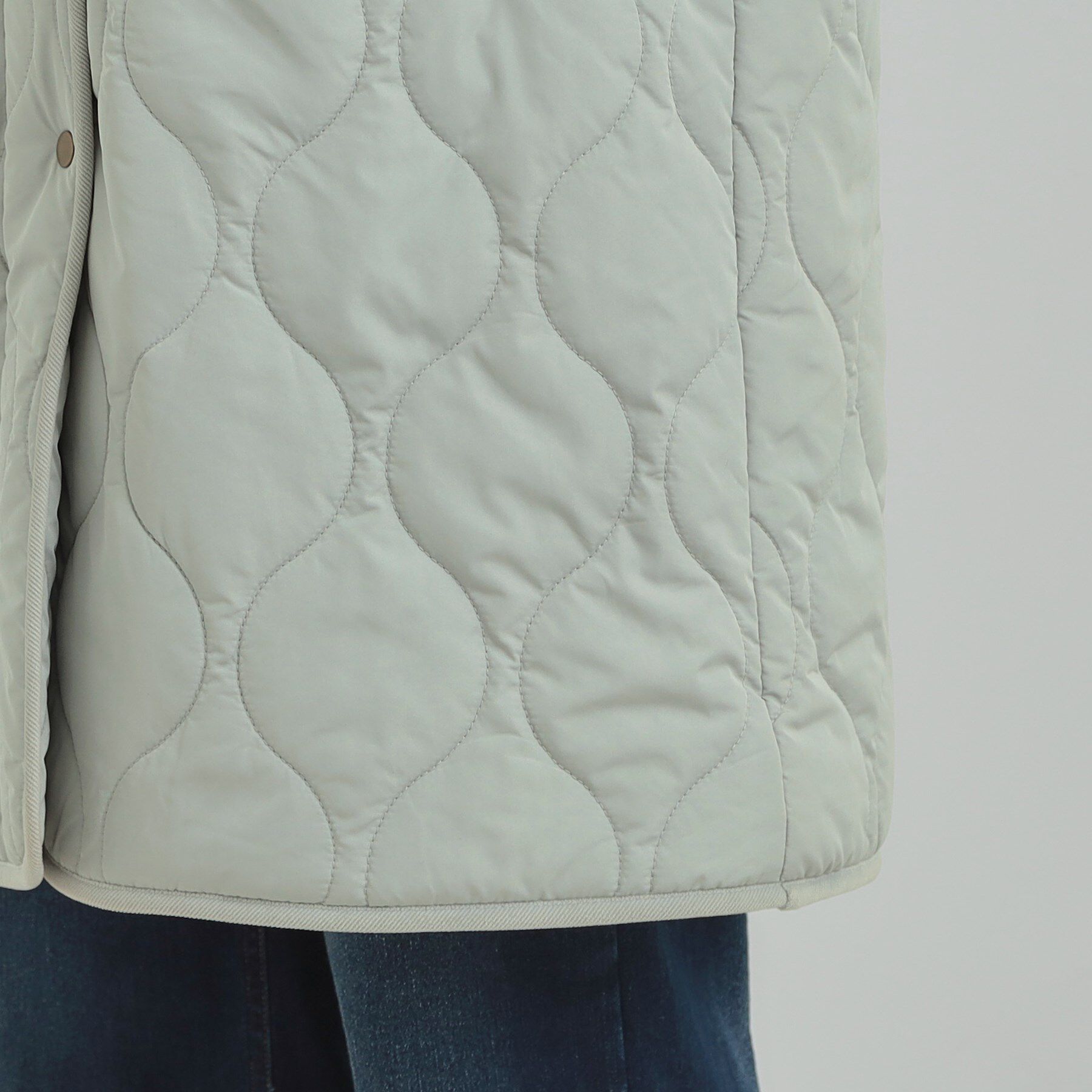 SHOO･LA･RUE「【撥水/フード取り外し可】冬に嬉しいこだわり満載 ひょうたん柄キルトコート」|その他|