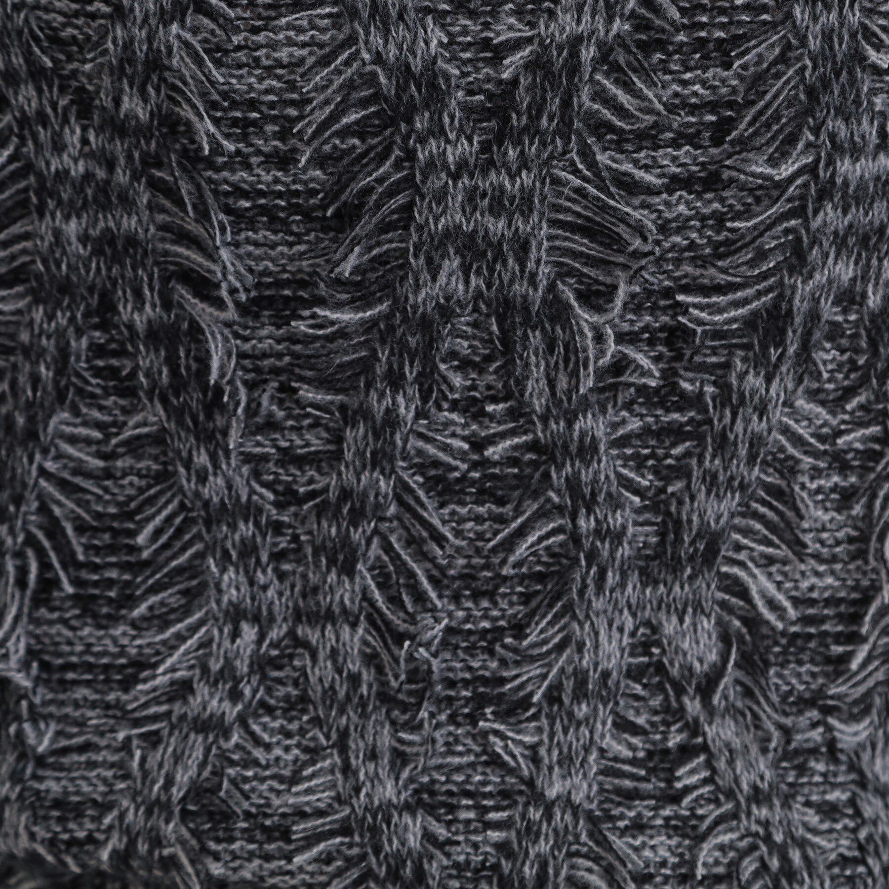 SHOO･LA･RUE「【S-LL】大人も着やすいシックなカラー 主役級フリンジニット」|ニット・セーター|